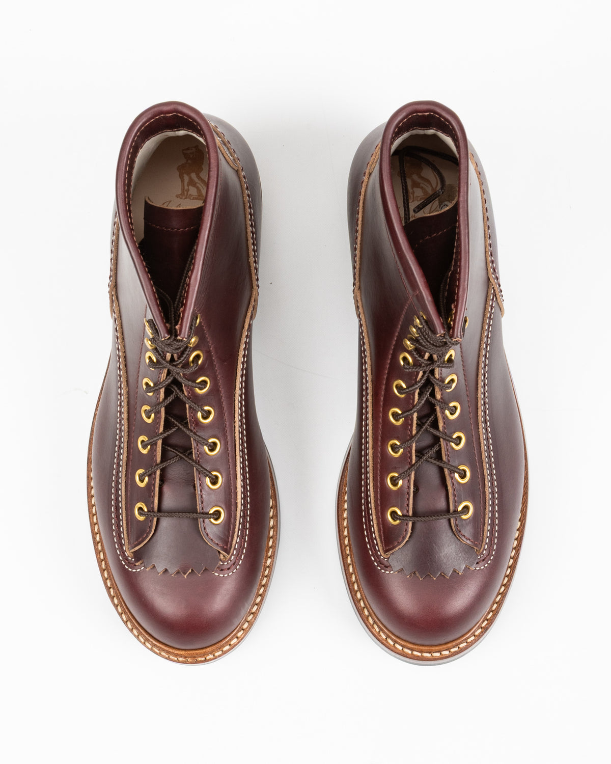 John Lofgren Donkey Puncher Boots - Burgundy CXL - Standard & Strange
