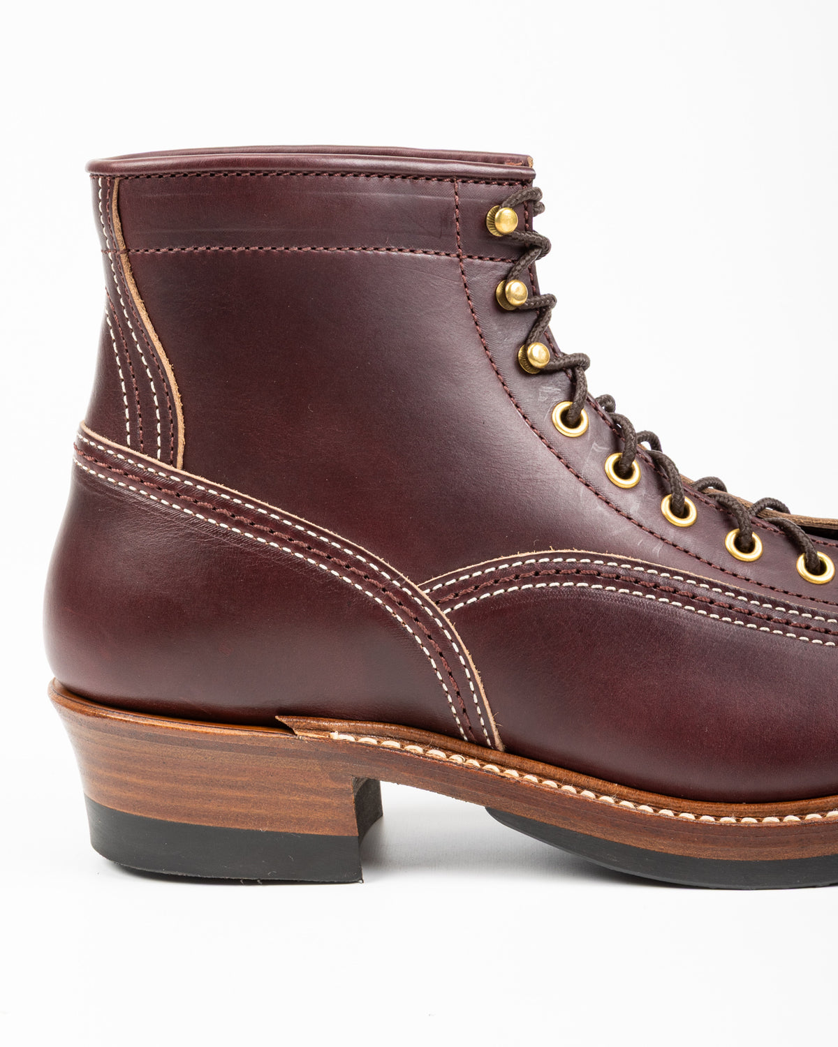 John Lofgren Donkey Puncher Boots - Burgundy CXL - Standard & Strange