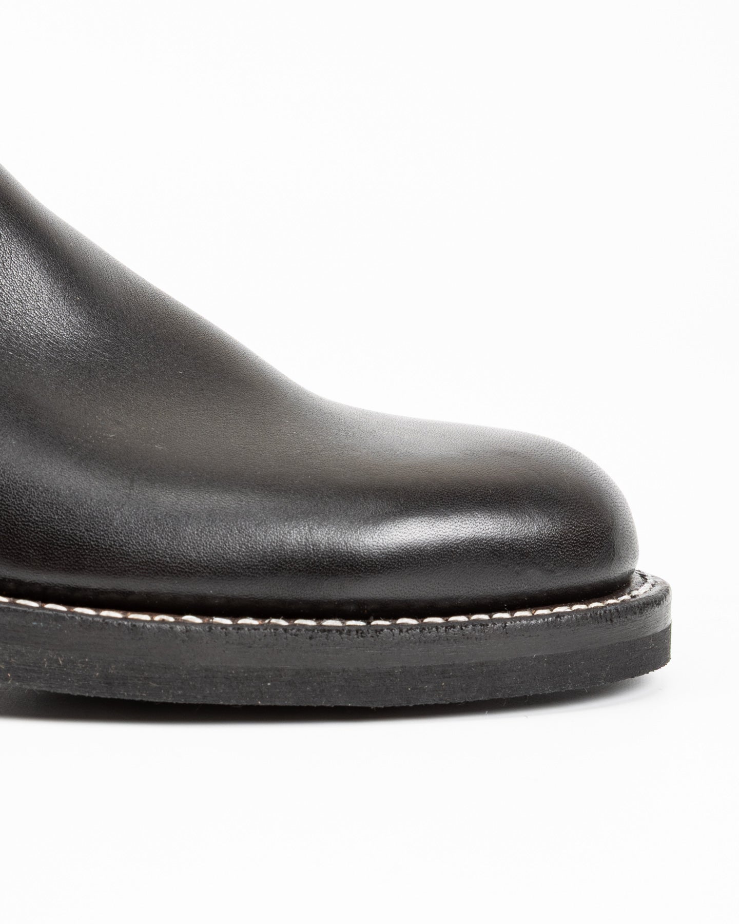 Attractions Engineer Boots - Black Heavyweight Kipskin - Standard & Strange
