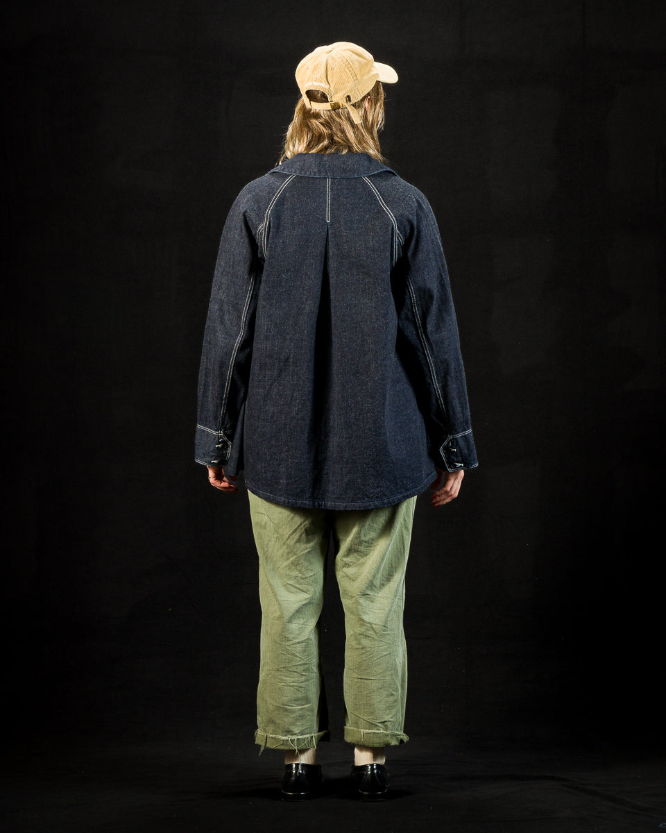 Kapital 12oz Denim Large Pointed Collar BELL Coverall - IDG - Standard & Strange
