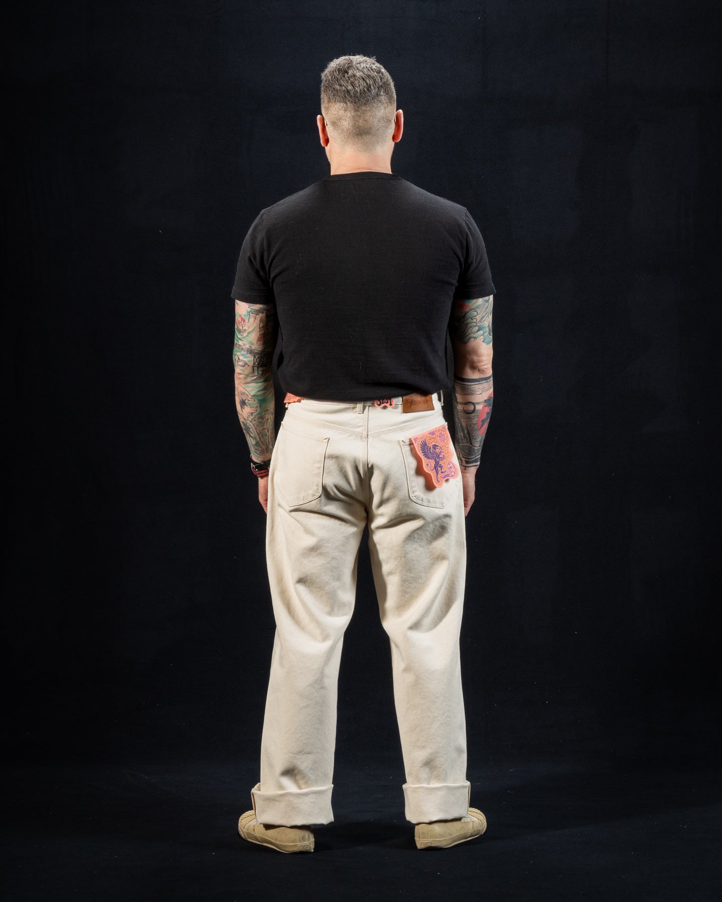 Indigofera Duke Wide Fit - Ecru Smithson Canvas - Standard & Strange