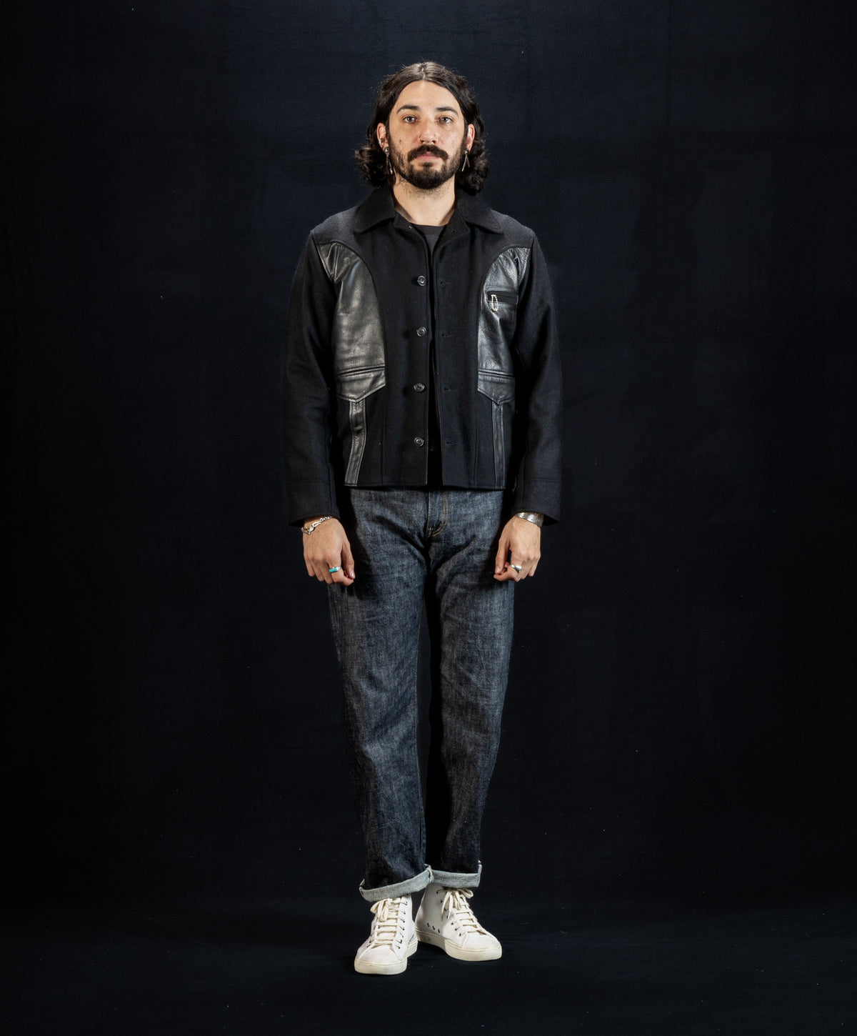 Attractions Button Sport Jacket - Black - Standard & Strange