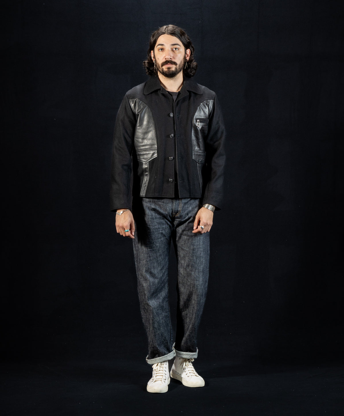 Attractions Button Sport Jacket - Black - Standard & Strange