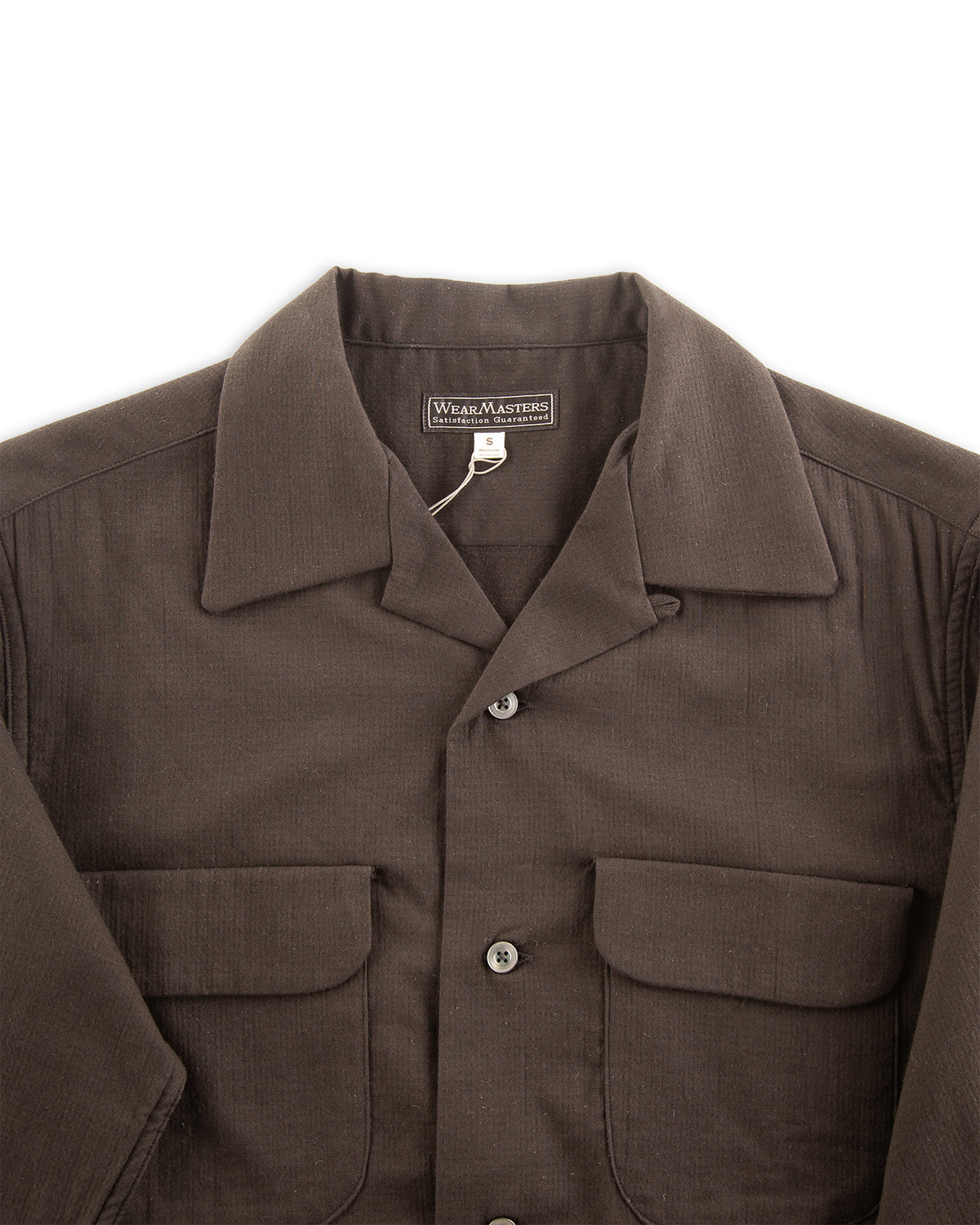 Attractions Double Cloth Flap Pocket Shirt - Black - Standard & Strange
