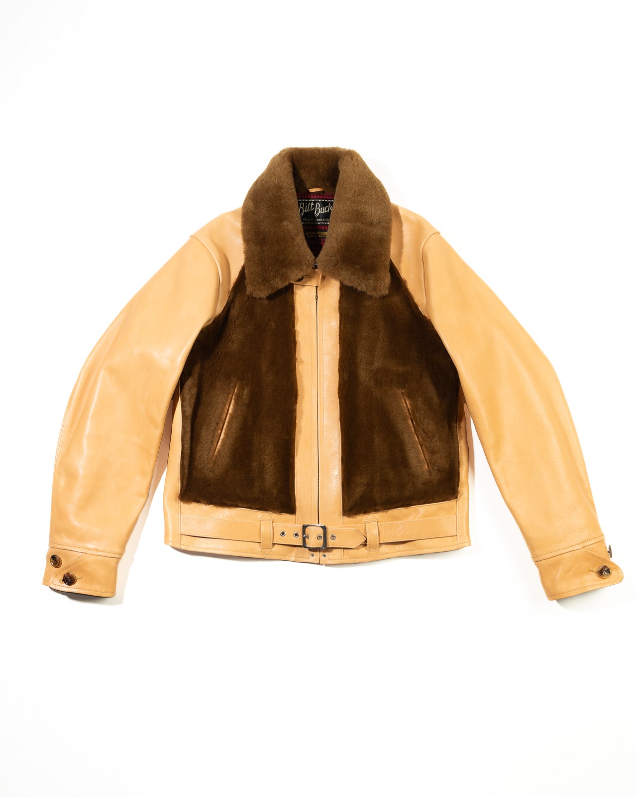 Attractions S&S x Attractions Grizzly Jacket - Brown Mouton - Standard & Strange