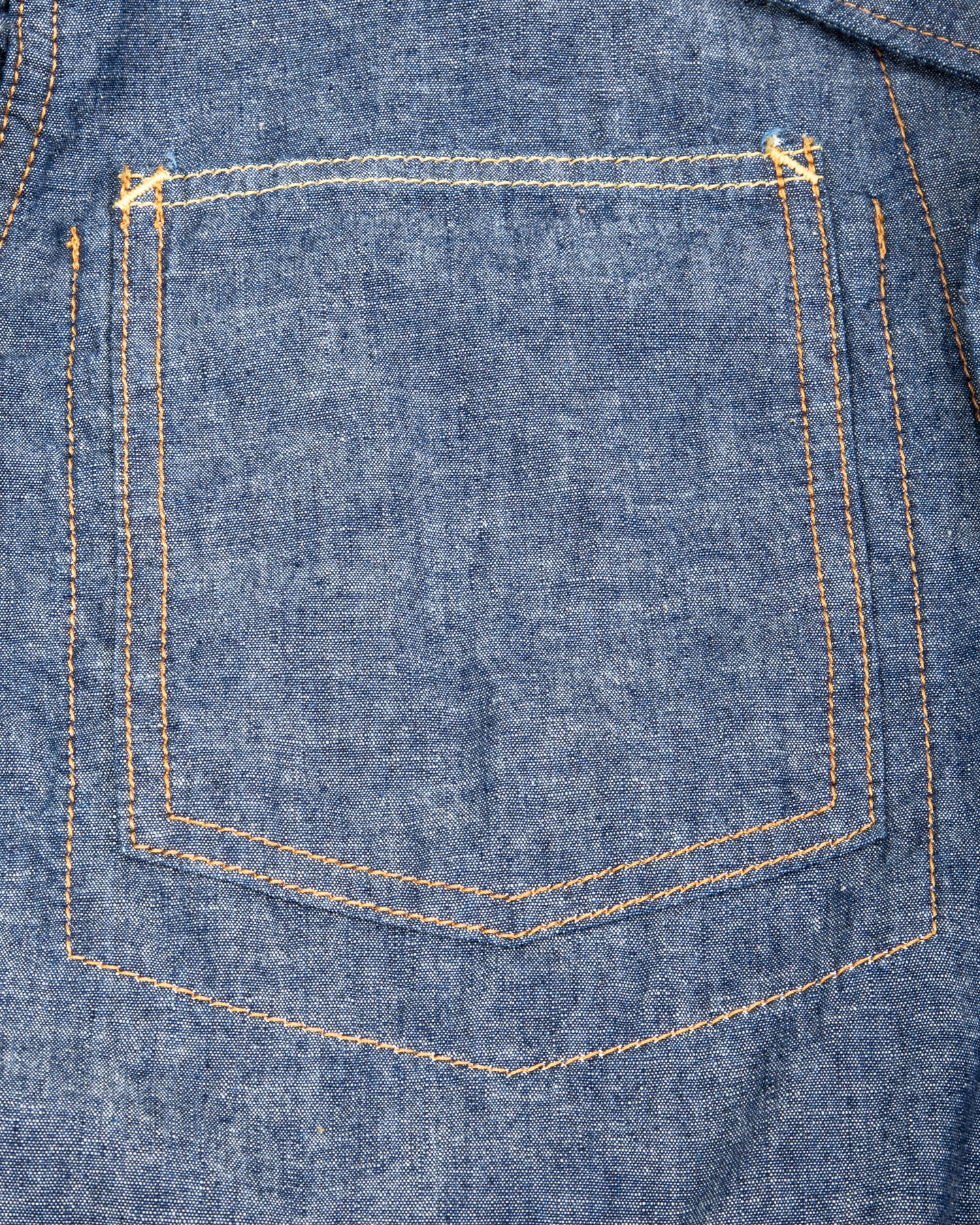 Black Sign 1940s 5.5oz Selvage US Army Field Jacket - Indigo Chambray - Standard & Strange