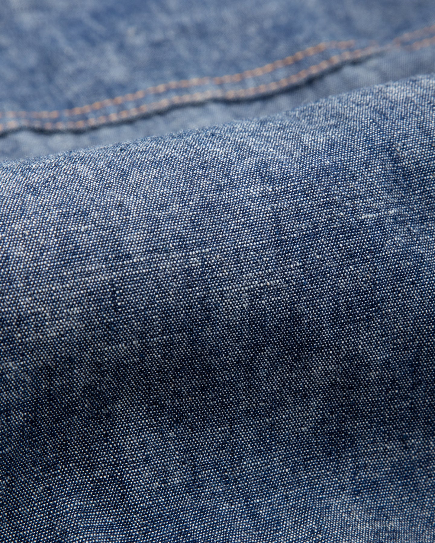 Black Sign 1940s 5.5oz Selvage US Army Field Jacket - Indigo Chambray - Standard & Strange