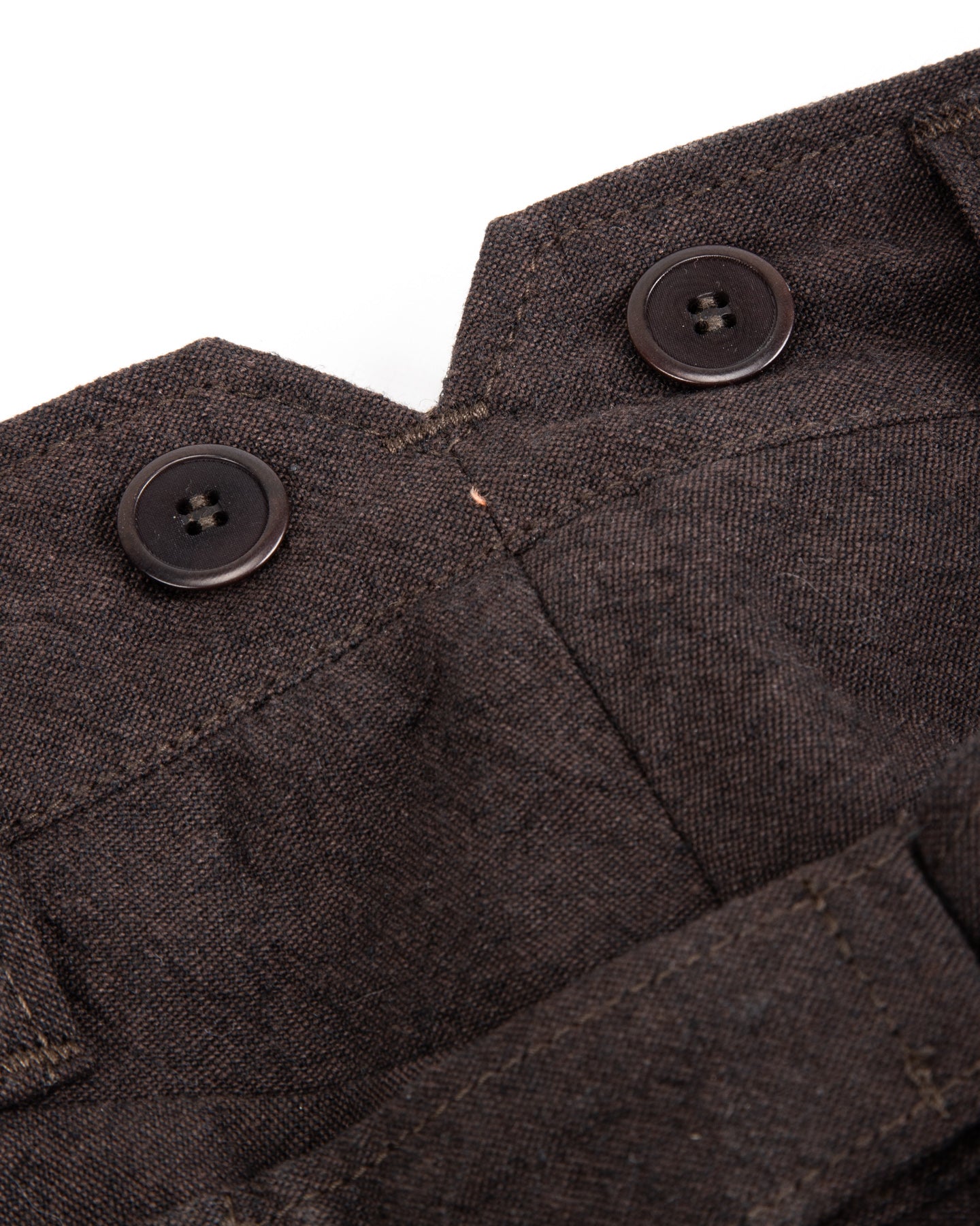 Black Sign Ancient Cloth Avignon Trousers - Dead Leaf Brown - Standard & Strange