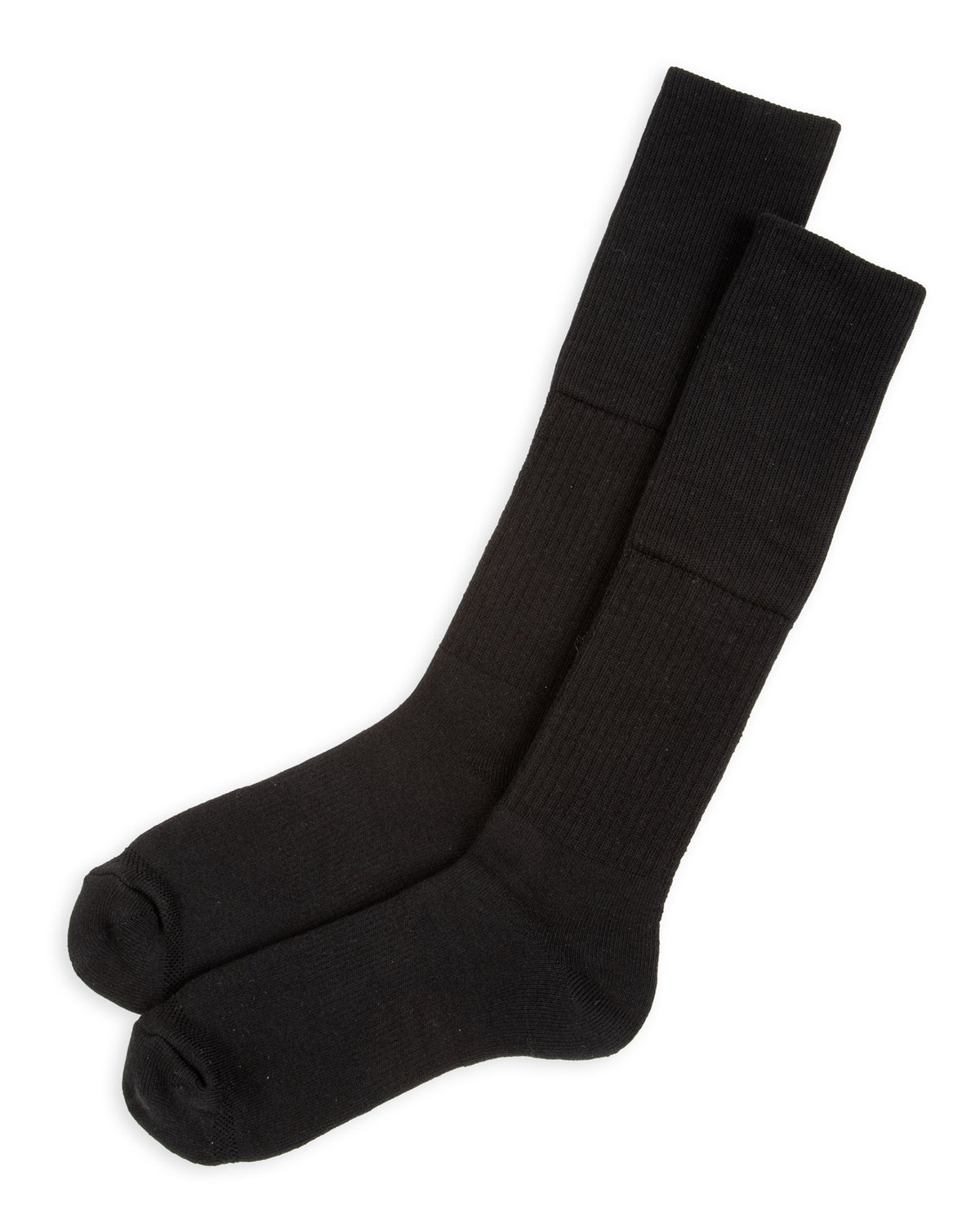 Black Sign BS Fit Boot Socks - Midnight Black - Standard & Strange