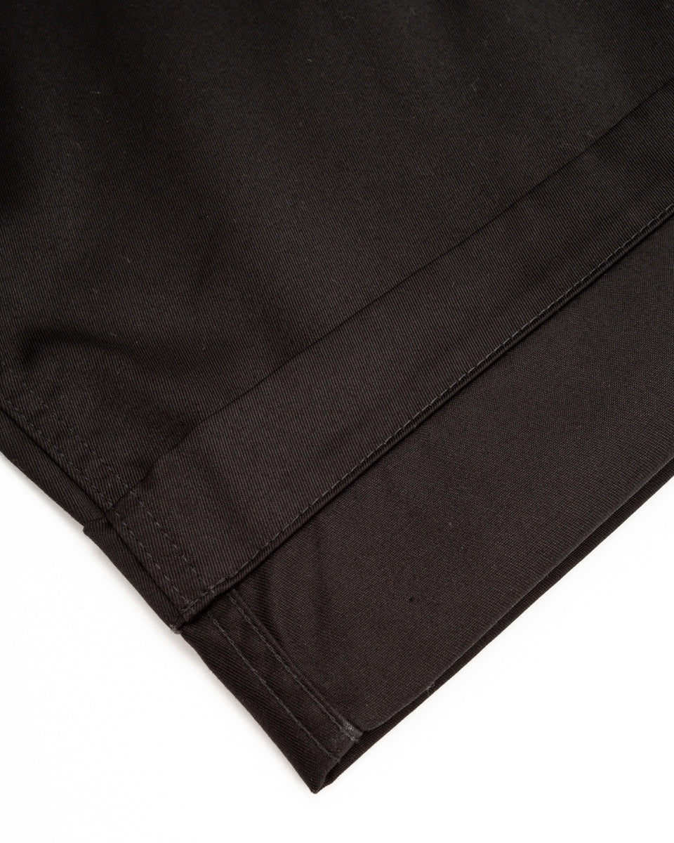 Black Sign Black Chino Wide Gurkha Pants - Midnight Black - Standard & Strange