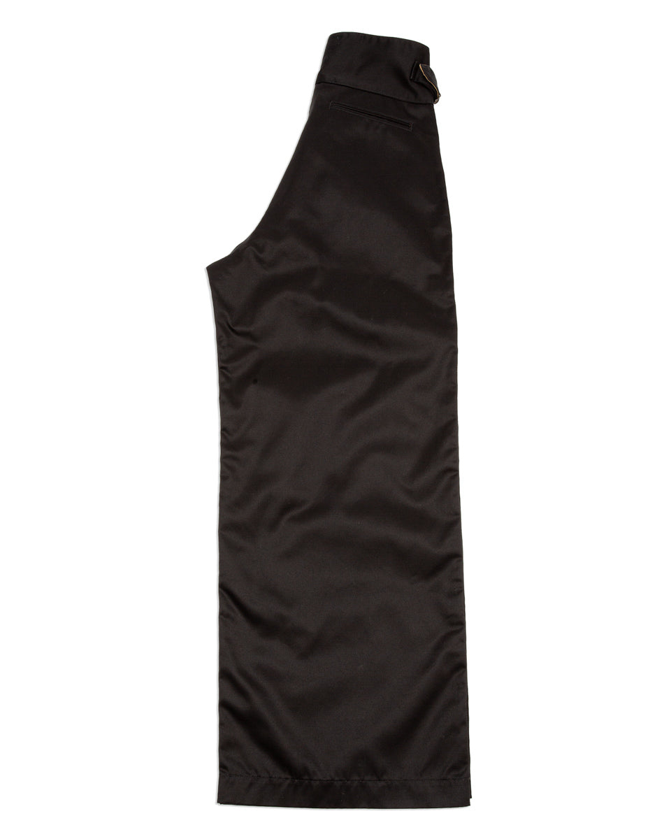 Black Sign Black Chino Wide Gurkha Pants - Midnight Black - Standard & Strange