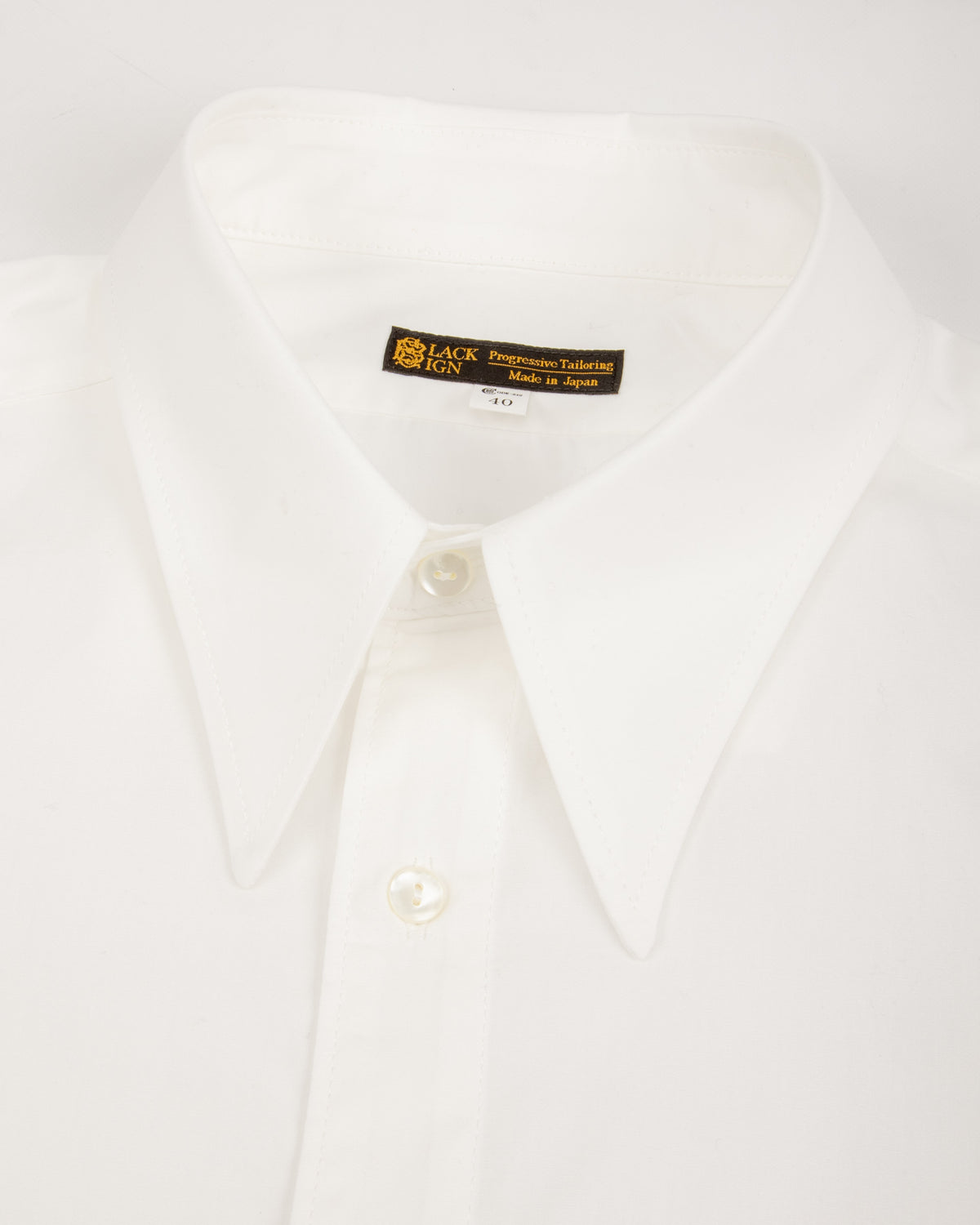Black Sign Broadway Dress Shirt - Salt White - Standard & Strange