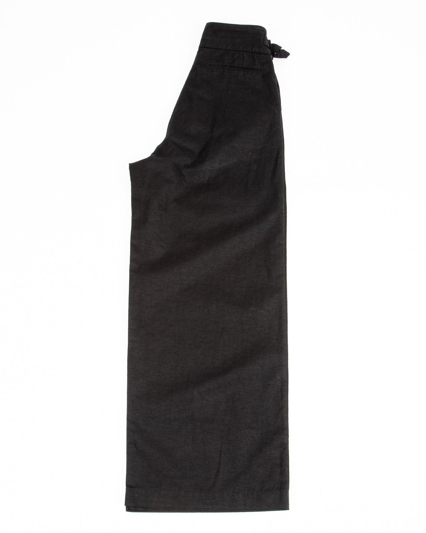 Black Sign CL Twill Wide Gurkha Pants - Stealth Black - Standard & Strange