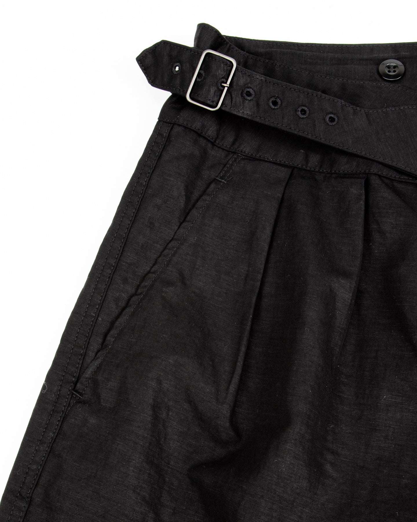 Black Sign CL Twill Wide Gurkha Pants - Stealth Black - Standard & Strange