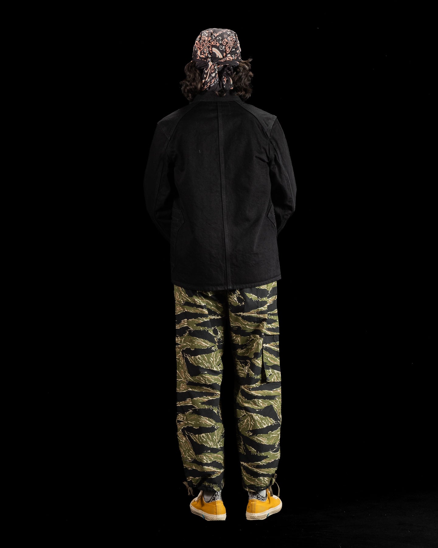 Black Sign Denim Delta Jacket - 15 oz Black Denim - Standard & Strange