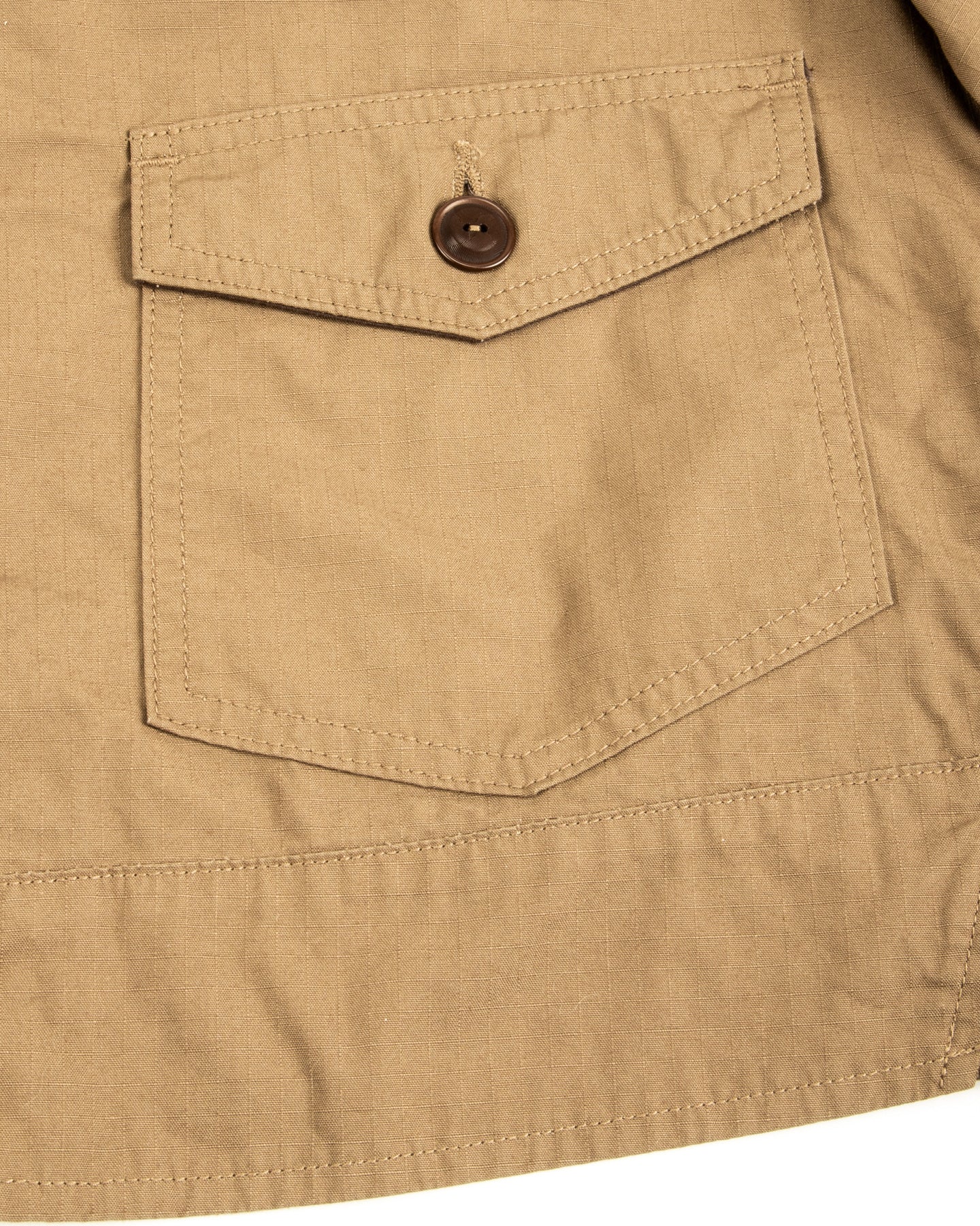 Black Sign Military Ripstop Civilian Cossack Jacket - Dust Beige - Standard & Strange
