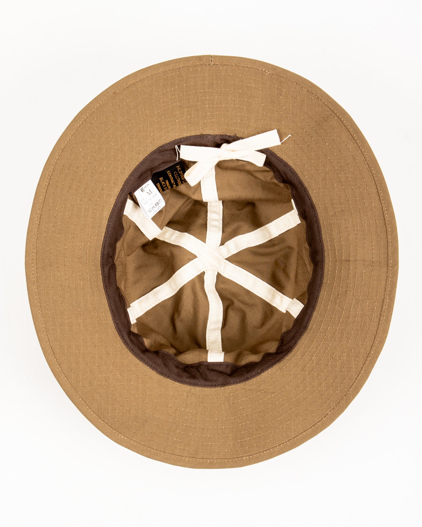 Black Sign Military Ripstop Utility Hat - Dust Beige - Standard & Strange