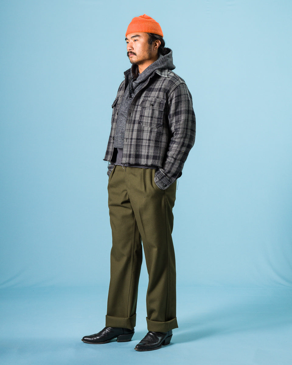 Black Sign Military Twill Gurkha Pants - Soldier Green - Standard & Strange