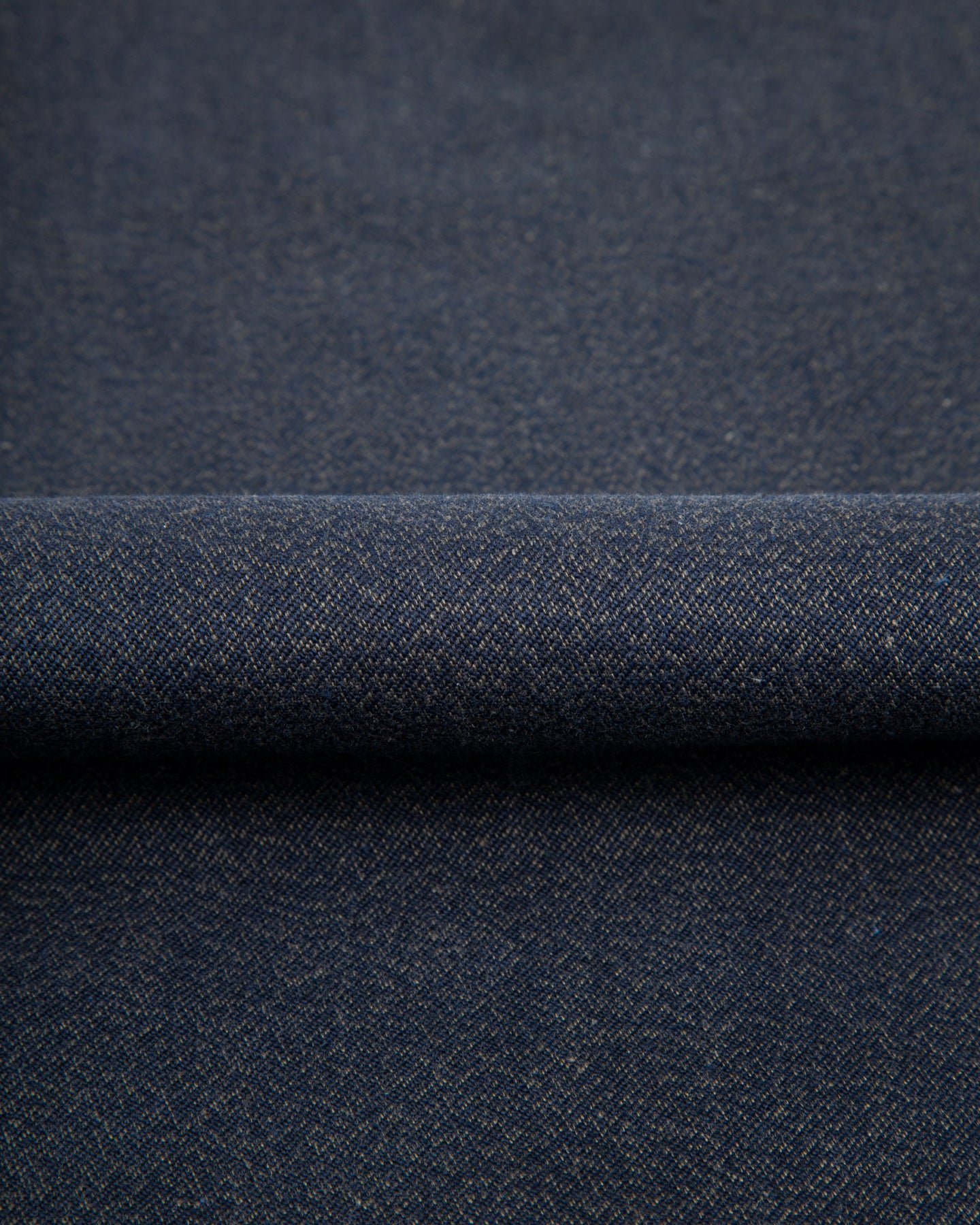 Black Sign Mock Twist Yarn Officer Trousers - Blue Fog - Standard & Strange