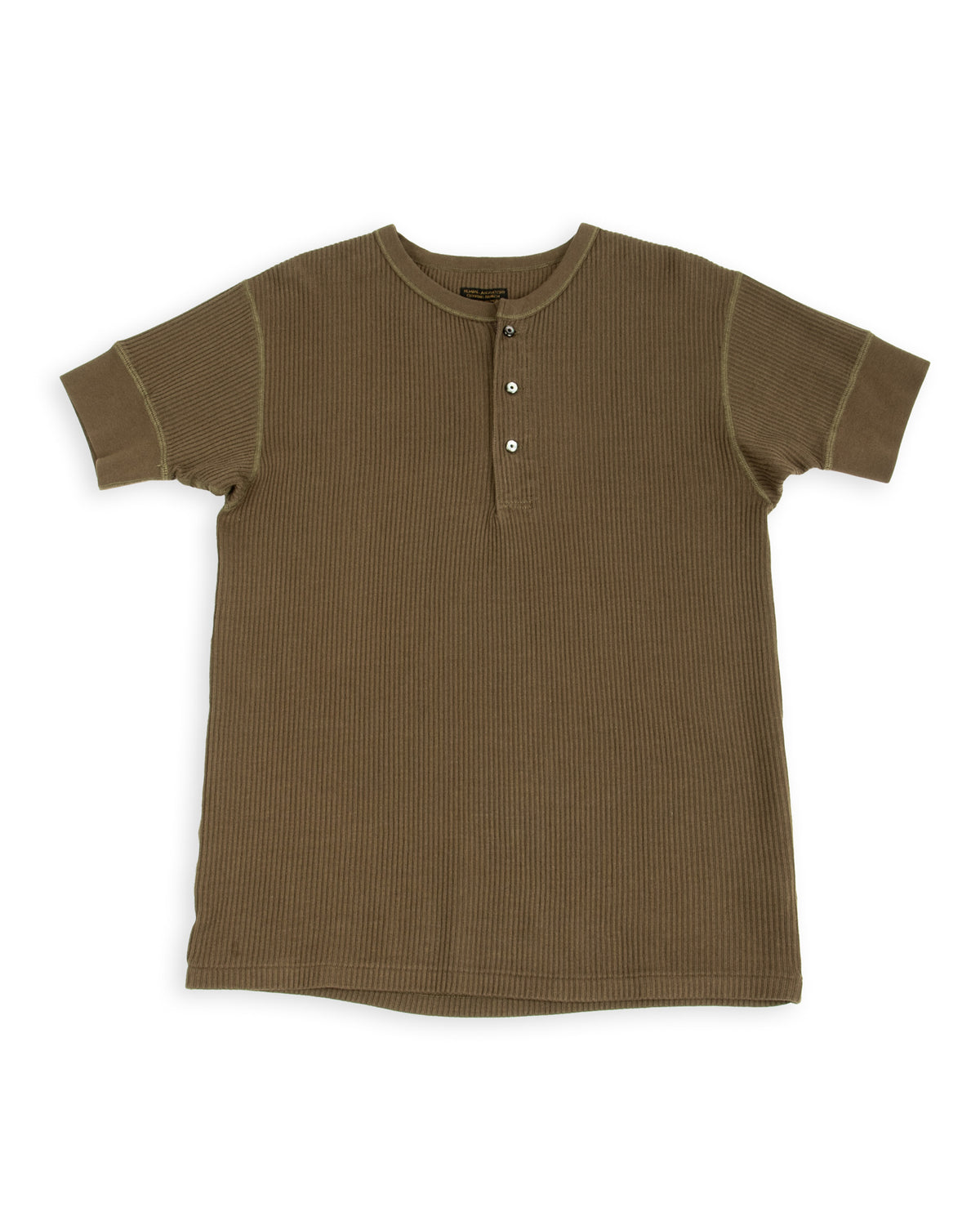 Black Sign Railroad Knit S/S Amish Underwear - Soldier Green - Standard & Strange