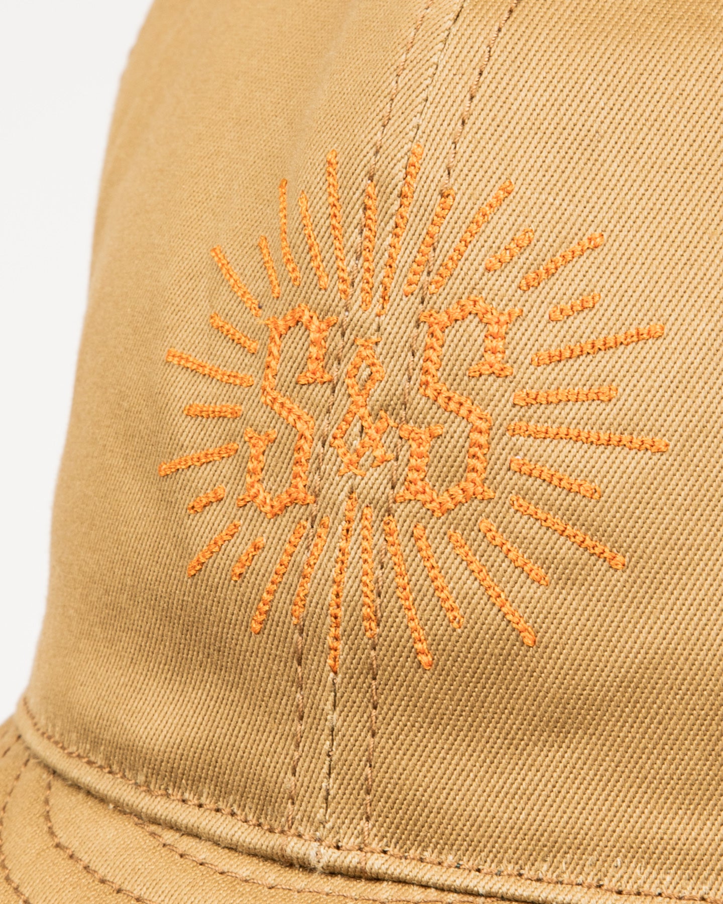 Black Sign Standard & Strange Trucker Cap - Beige Chino - Standard & Strange