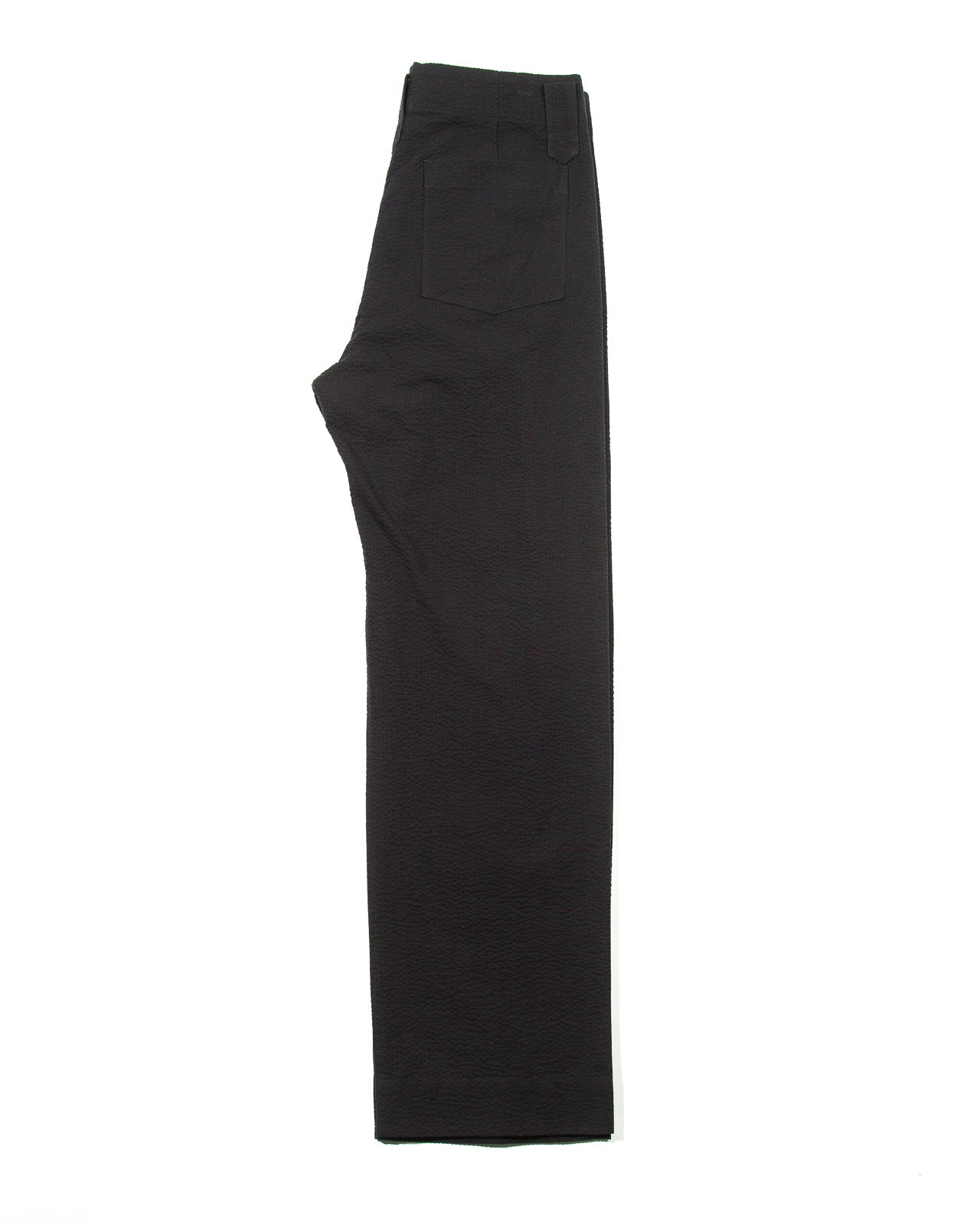 Blluemade Hollywood Pant - Black Cotton Seersucker - Standard & Strange