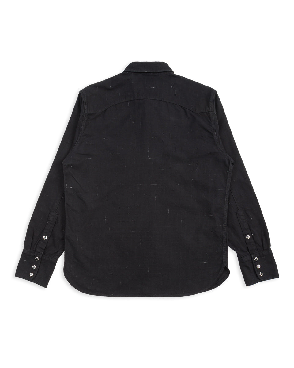 Freenote Calico Western Shirt - 9oz Black Ripstop - Standard & Strange