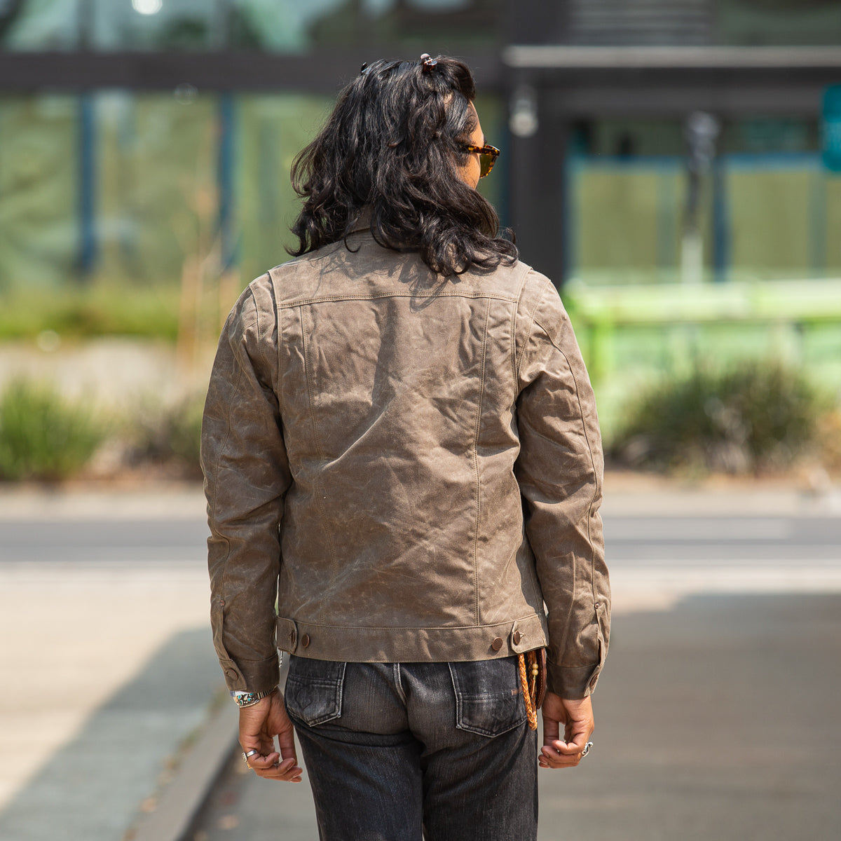 Freenote RJ-1 Jacket - Oak Waxed Canvas - Standard & Strange