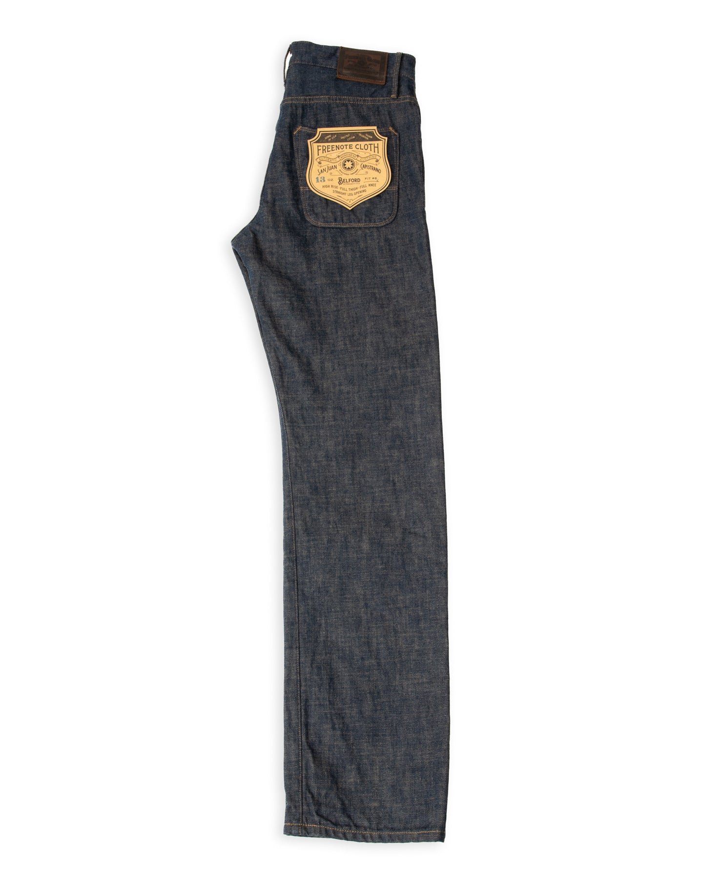 Freenote Belford Straight Fit - 13oz Indigo - Standard & Strange