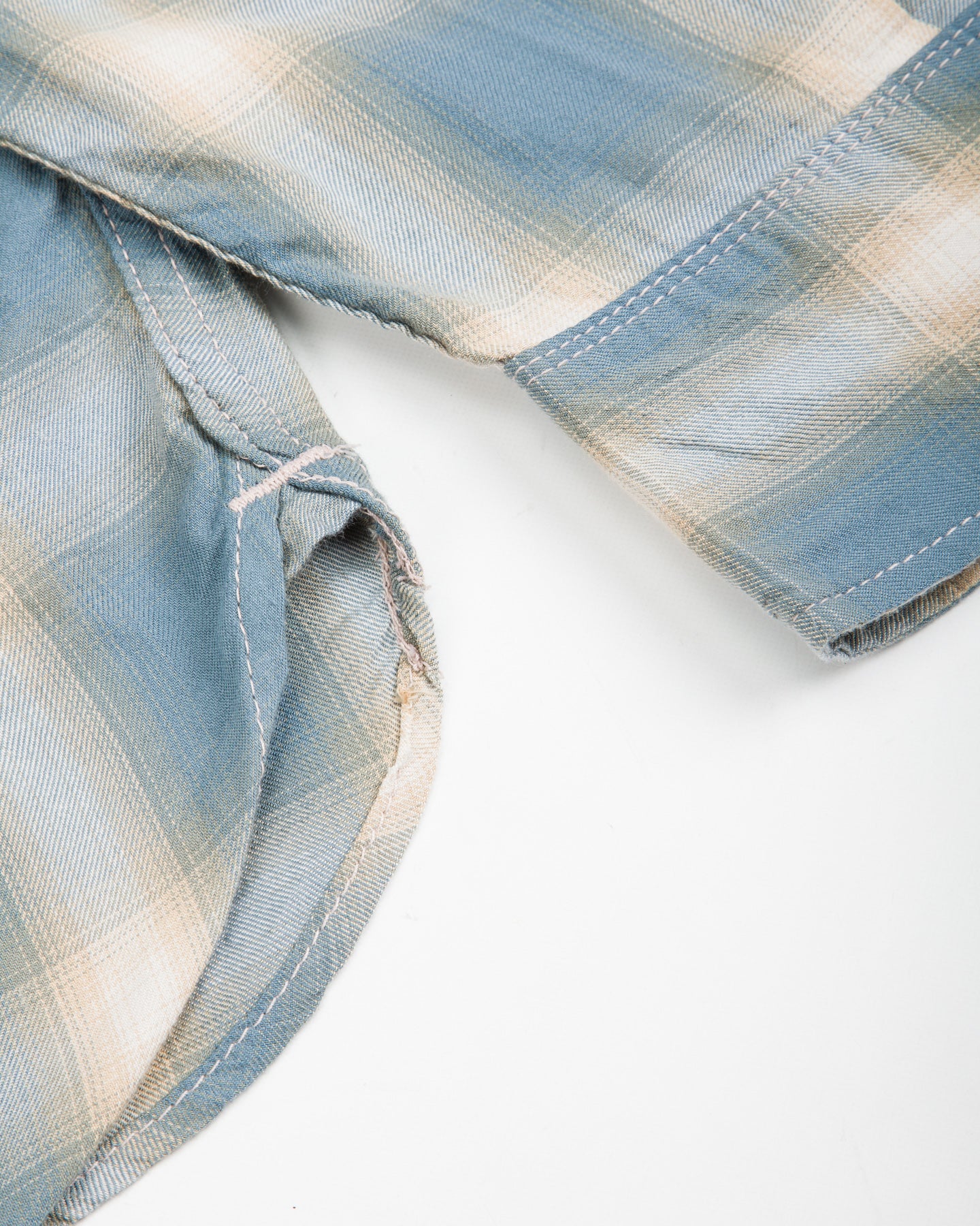 Freenote Bodie Shirt - Clear Blue Plaid - Standard & Strange