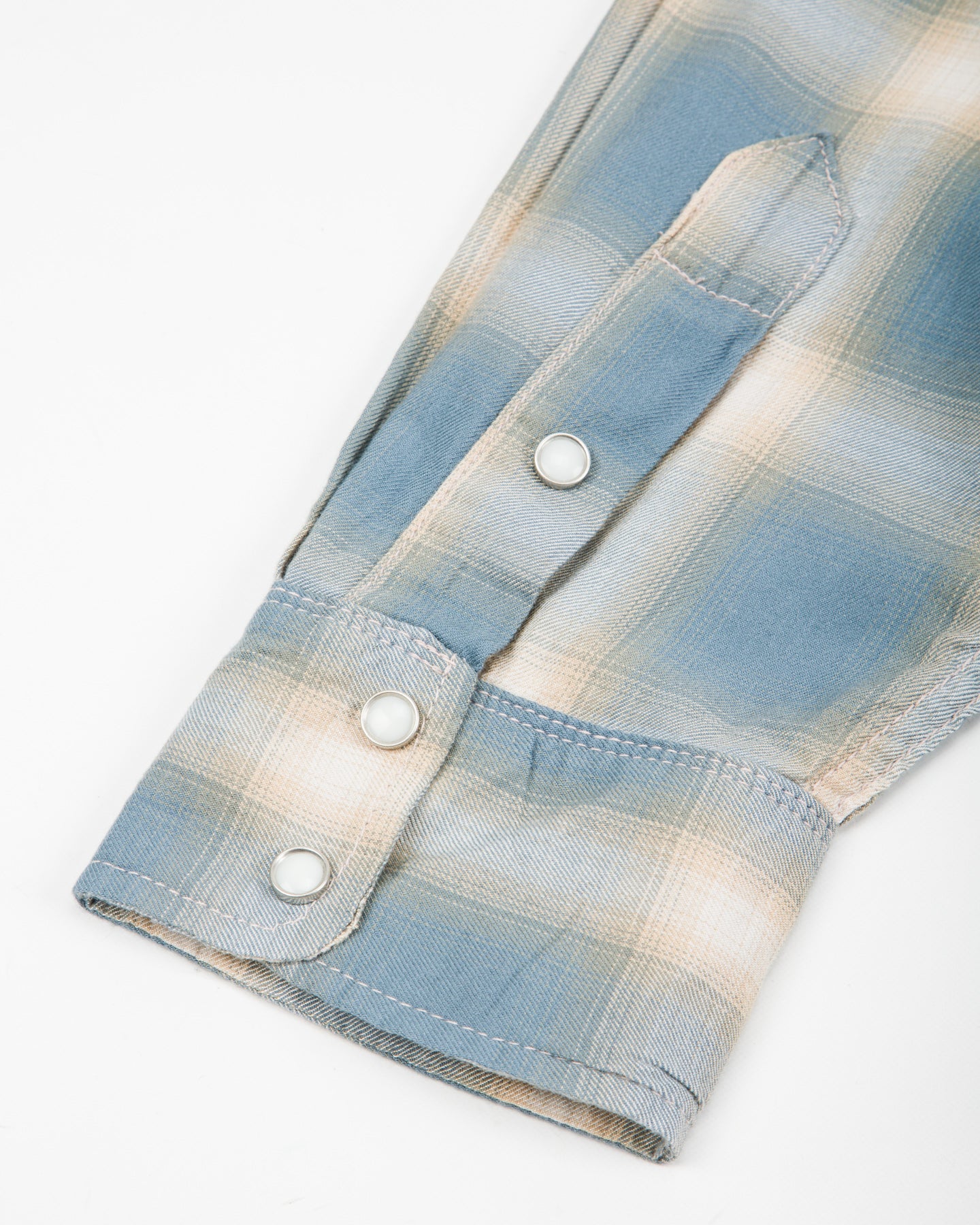 Freenote Bodie Shirt - Clear Blue Plaid - Standard & Strange