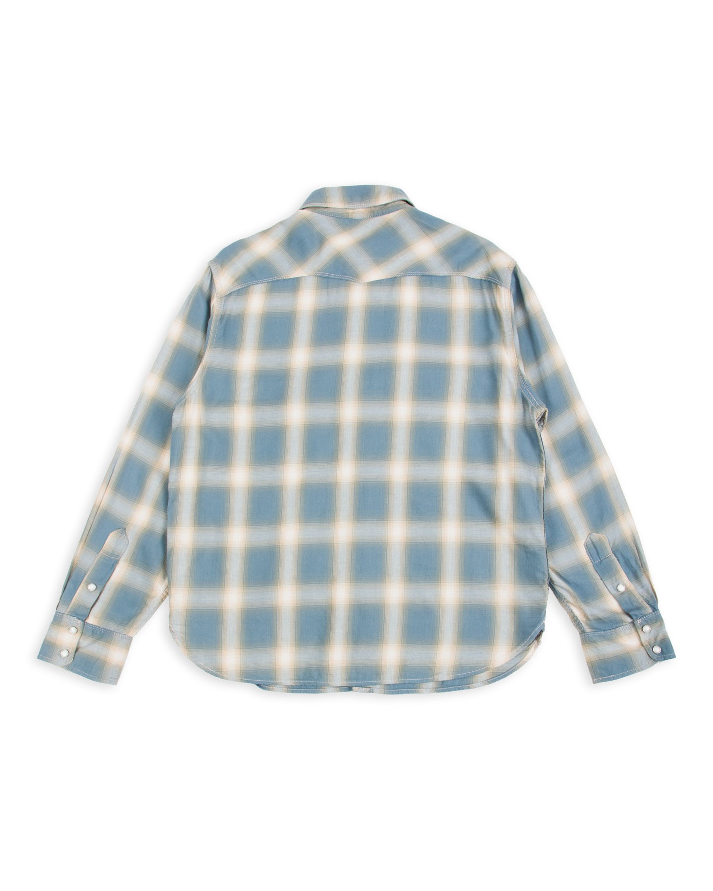 Freenote Bodie Shirt - Clear Blue Plaid - Standard & Strange
