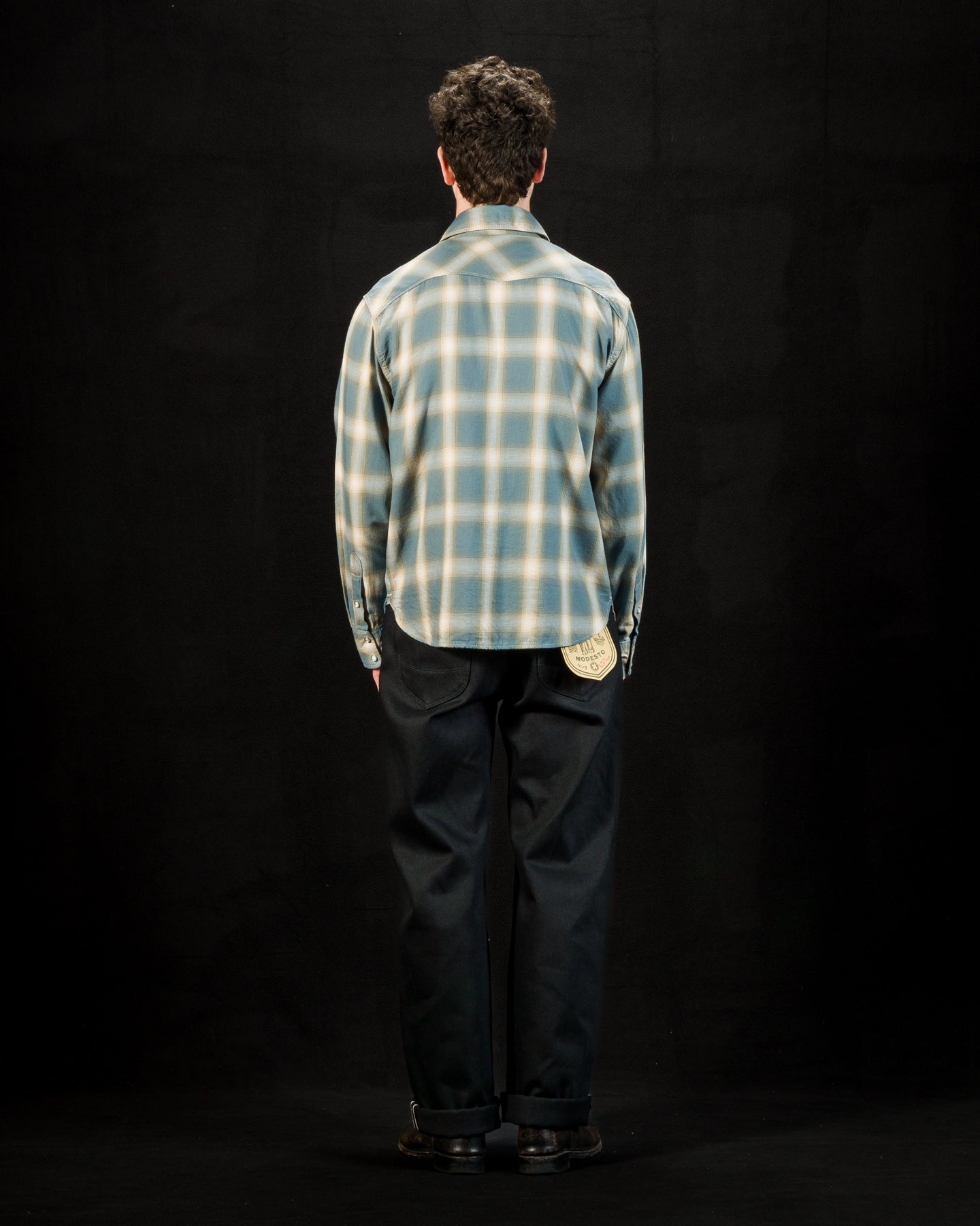 Freenote Bodie Shirt - Clear Blue Plaid - Standard & Strange