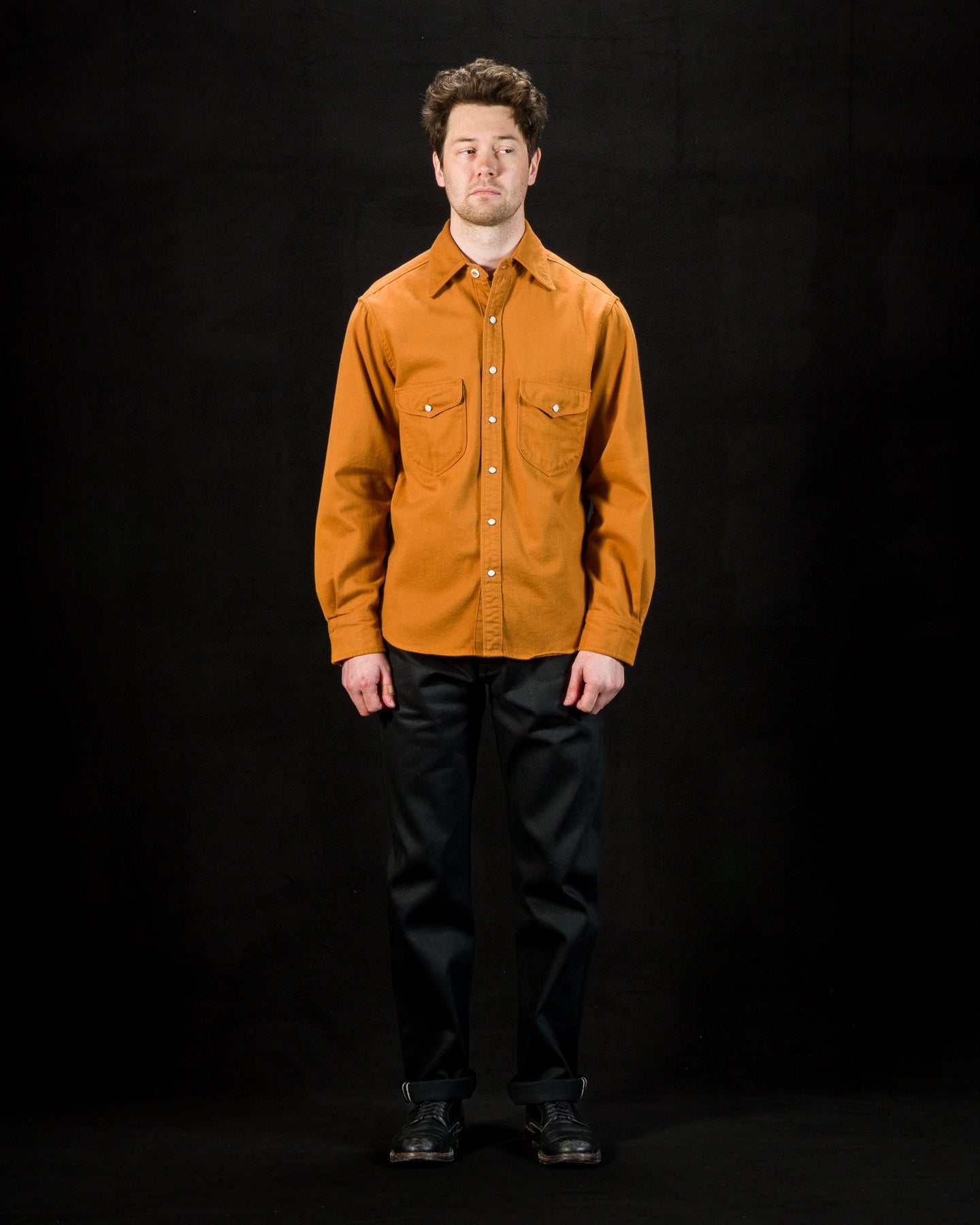 Freenote Bodie Shirt - Gold Twill - Standard & Strange