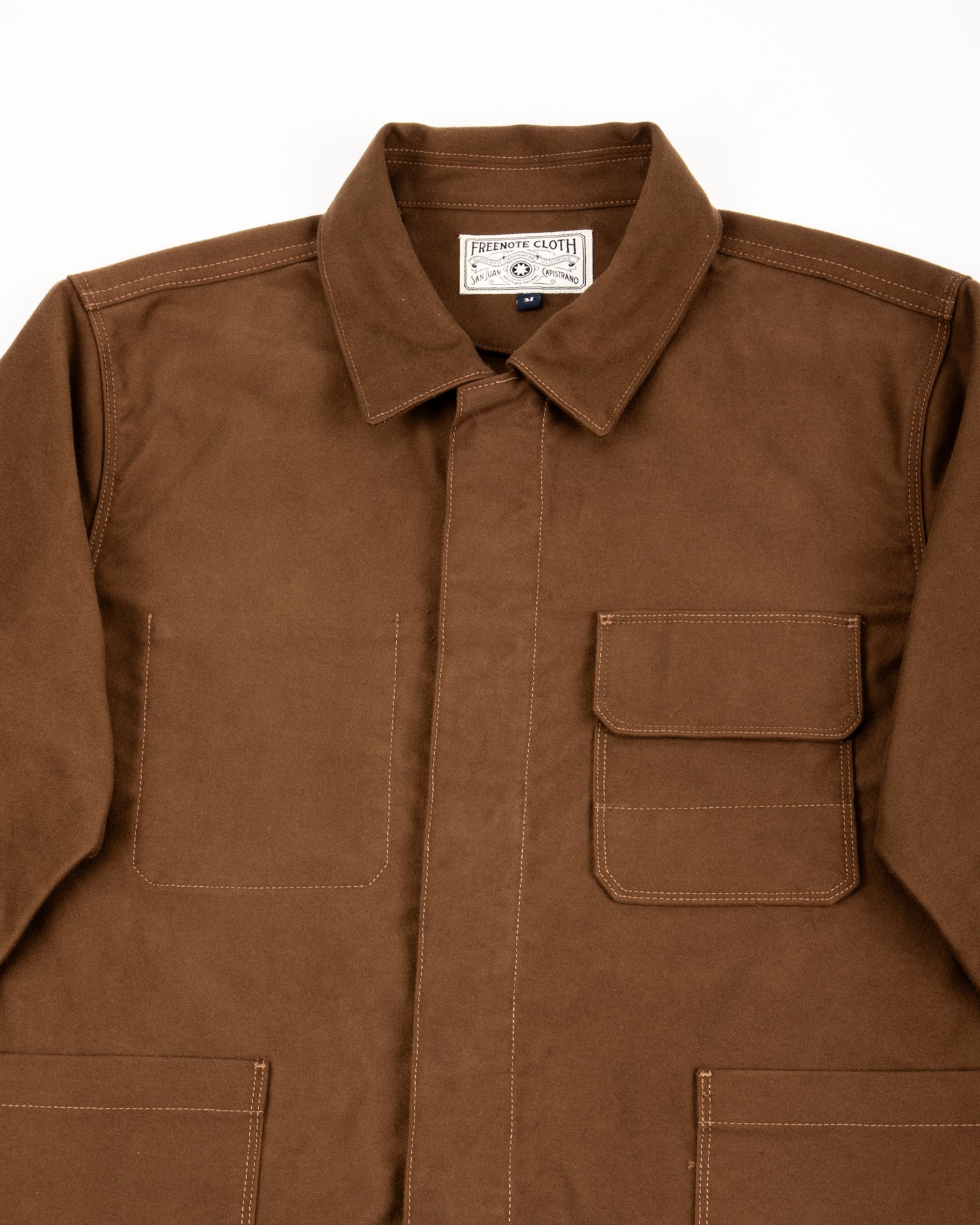Freenote CC-1 Jacket - Brown Moleskin - Standard & Strange