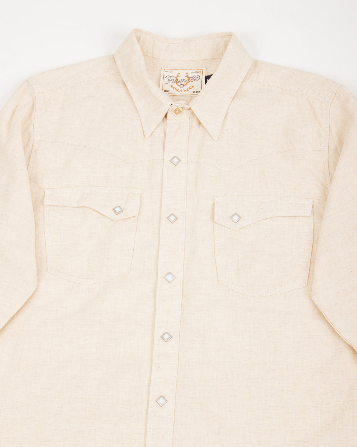 Freenote Calico Western Shirt - Sand - Standard & Strange