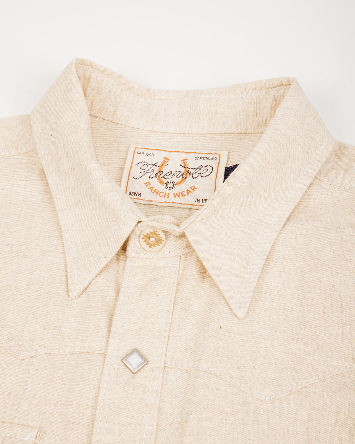 Freenote Calico Western Shirt - Sand - Standard & Strange