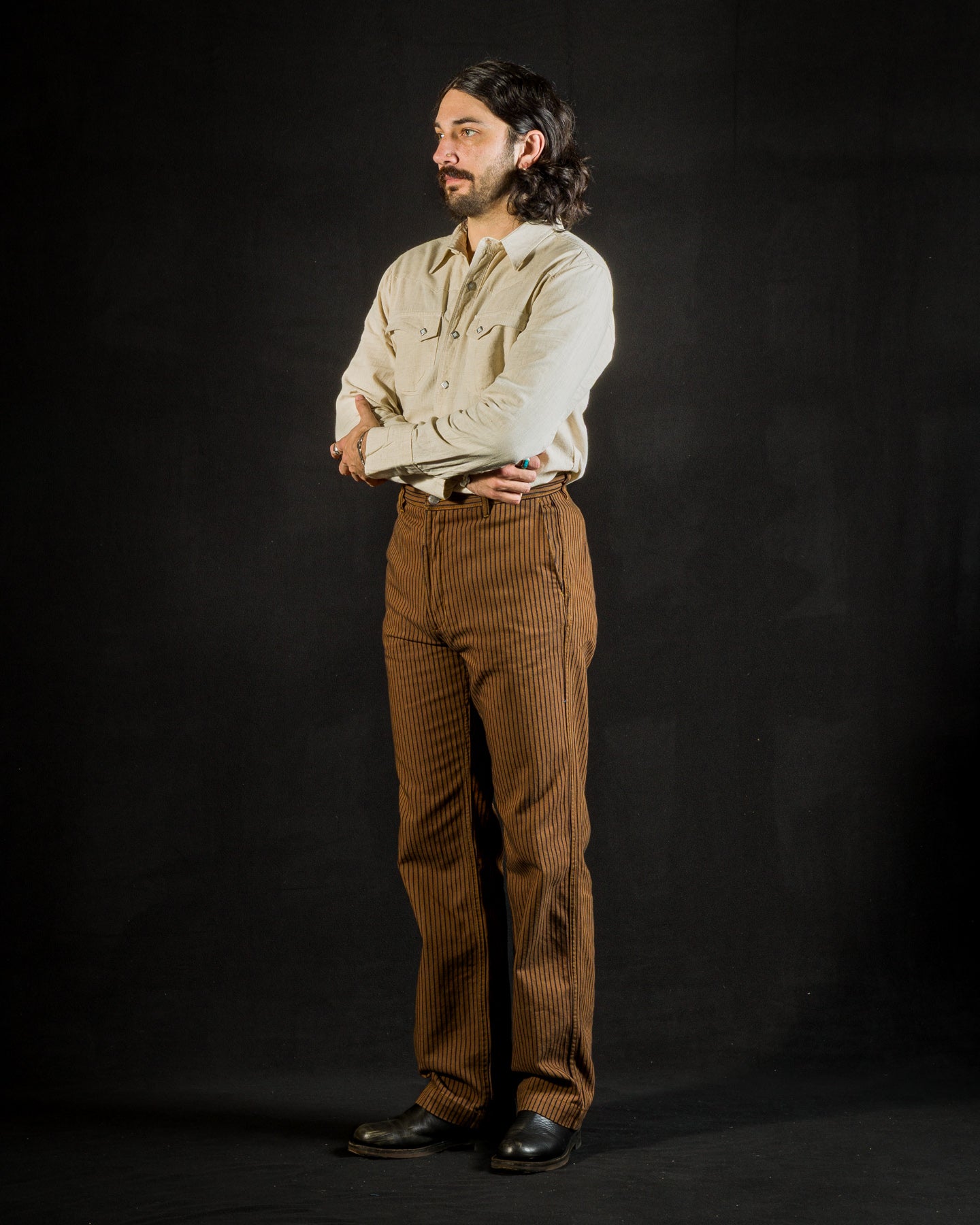 Freenote Calico Western Shirt - Sand - Standard & Strange