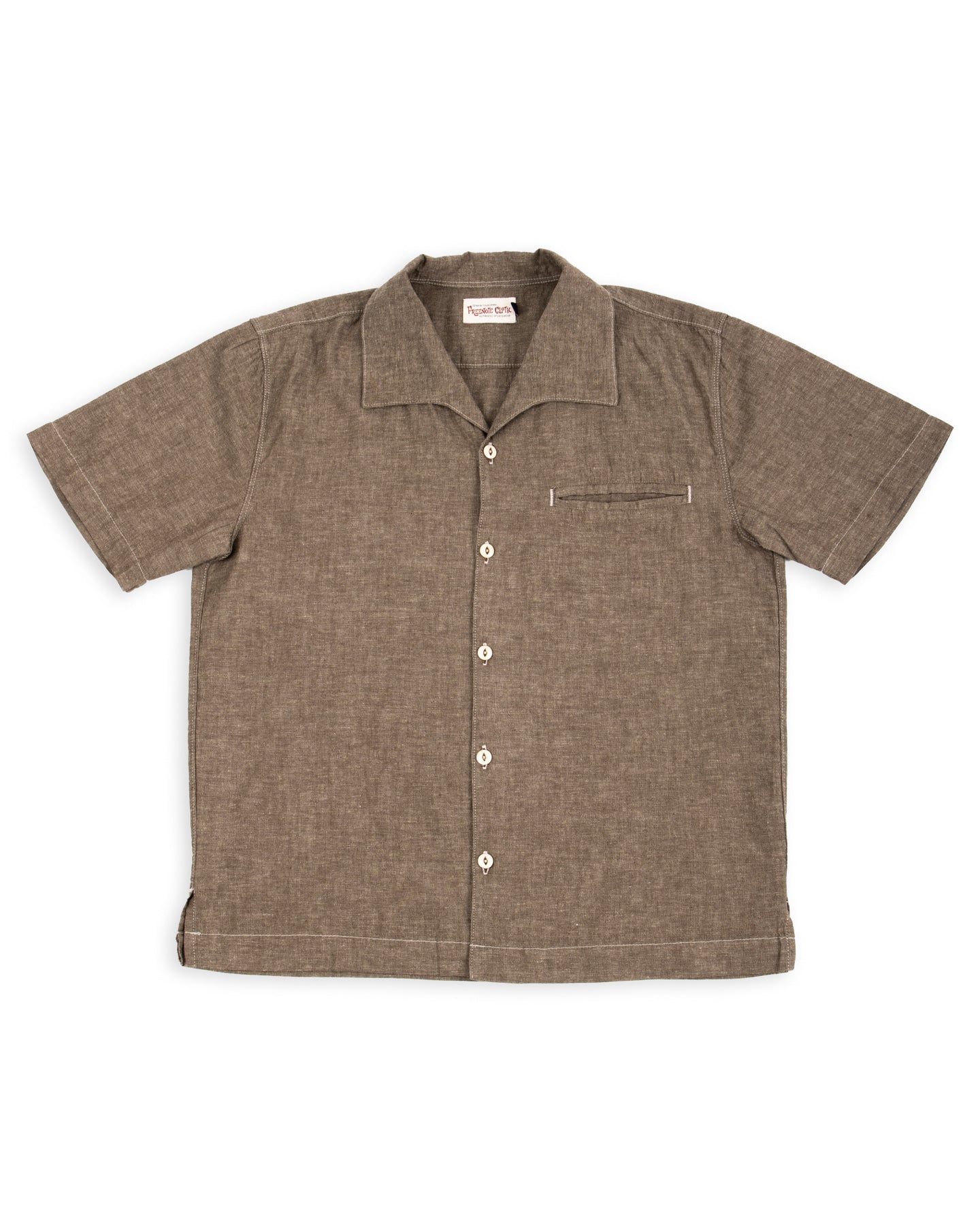 Freenote Cayucos S/S Shirt - Dusty Brown - Standard & Strange