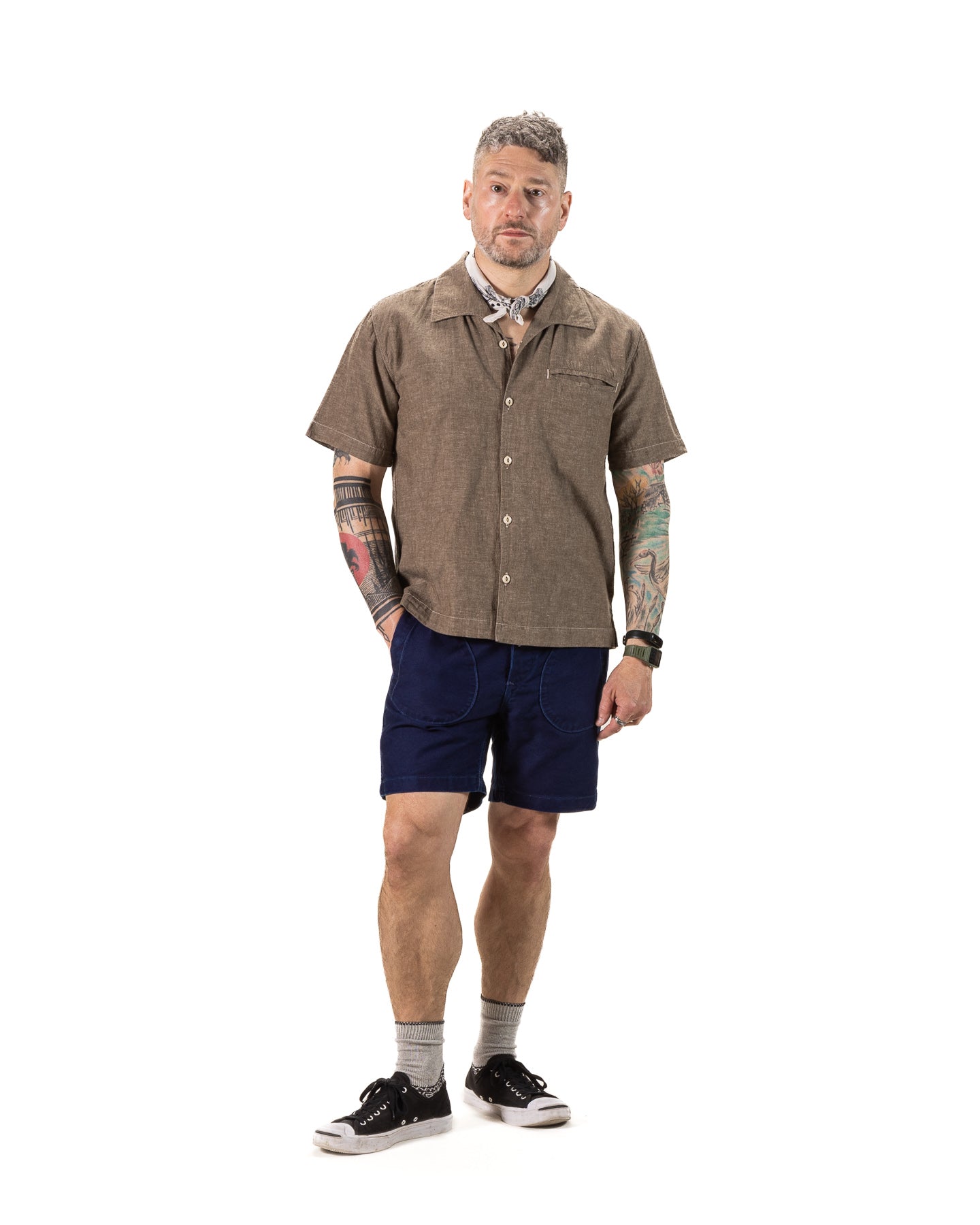 Freenote Cayucos S/S Shirt - Dusty Brown - Standard & Strange