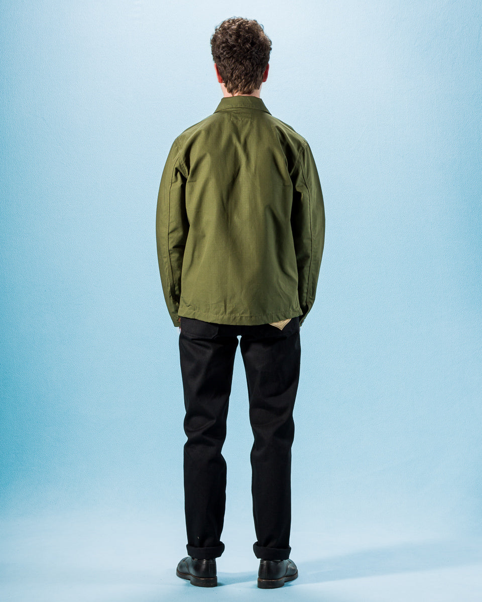 Freenote Midway CPO Shirt - Olive Ripstop - Standard & Strange