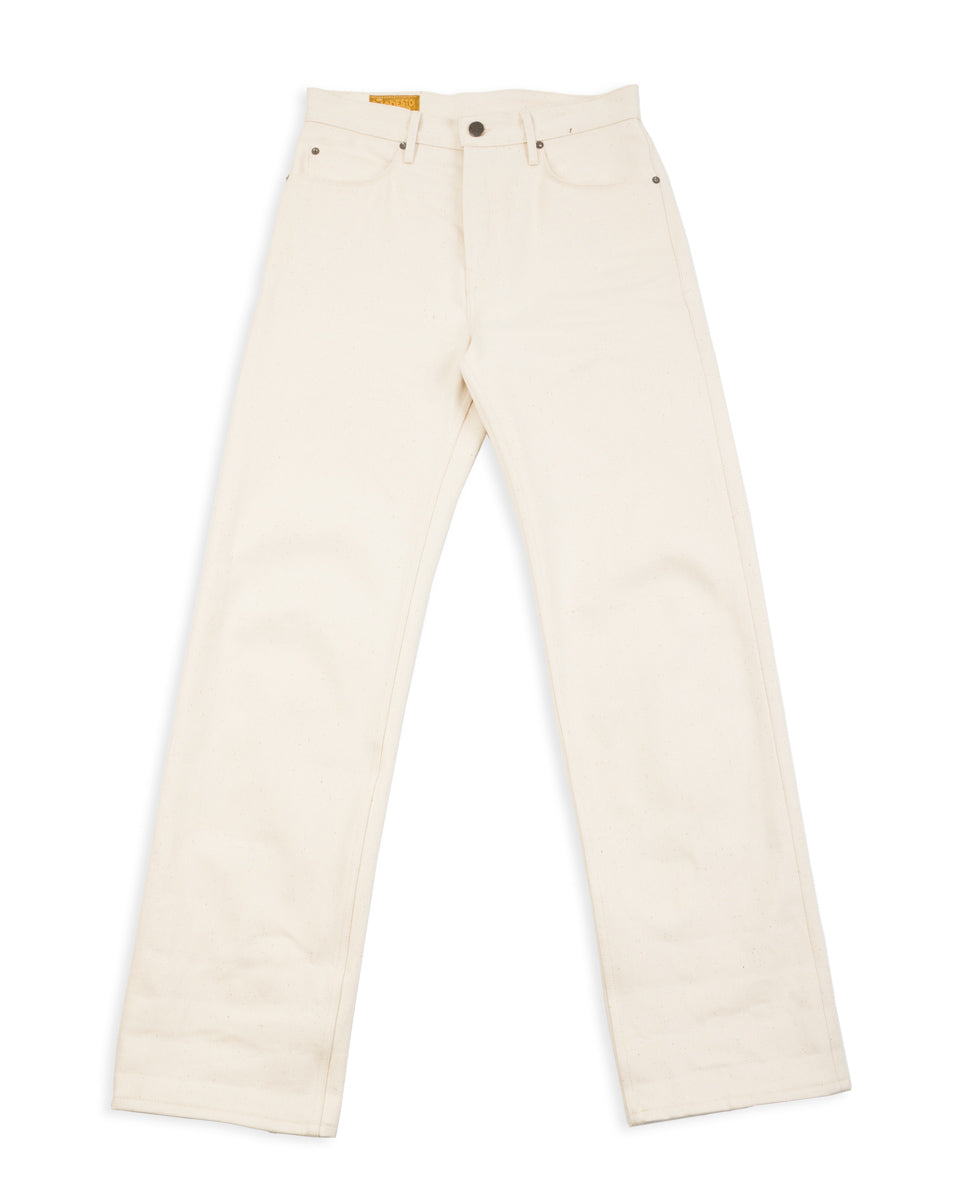 Freenote Modesto Straight Fit - 14oz Ecru Denim - Standard & Strange