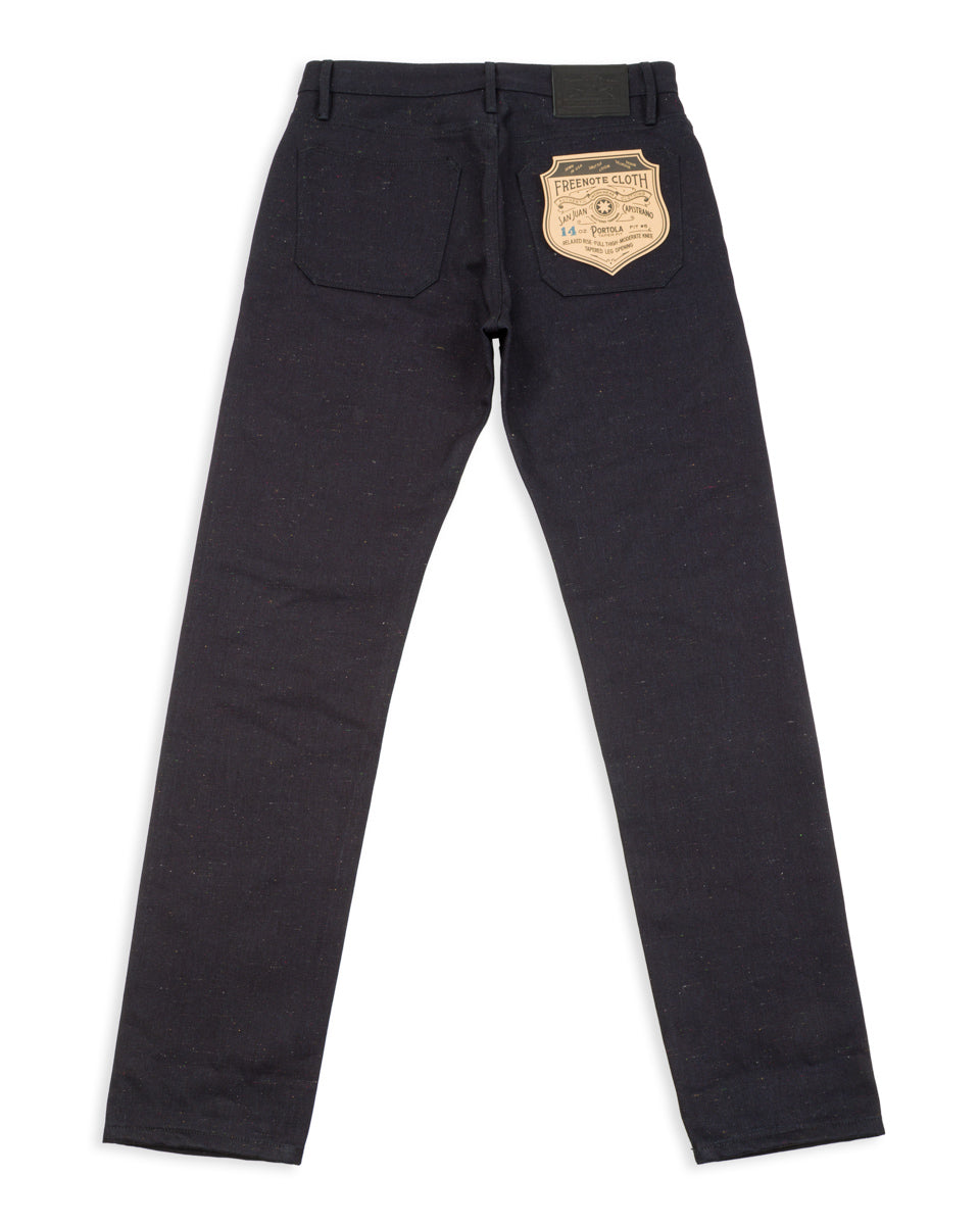 Freenote Portola Classic Taper - 15oz Raw Fleck Denim - Standard & Strange