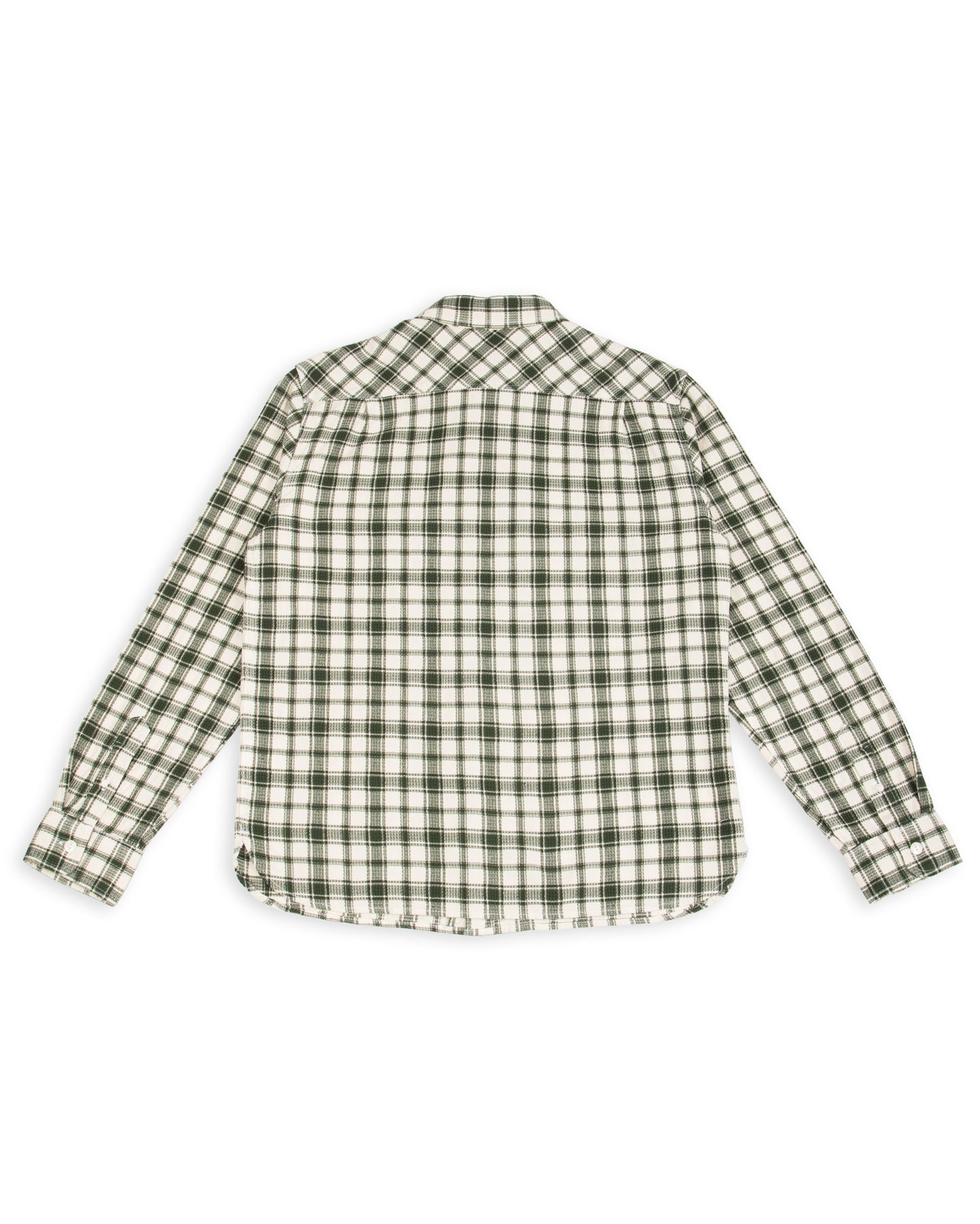 Freenote Benson Shirt - Cactus Green Plaid - Standard & Strange