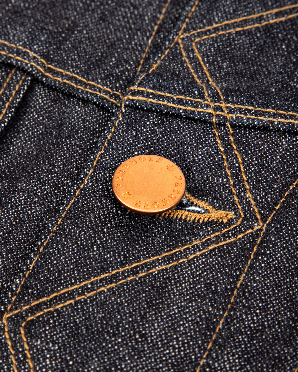 Freenote High Low Jacket - 14oz Broken Twill Denim - Standard & Strange