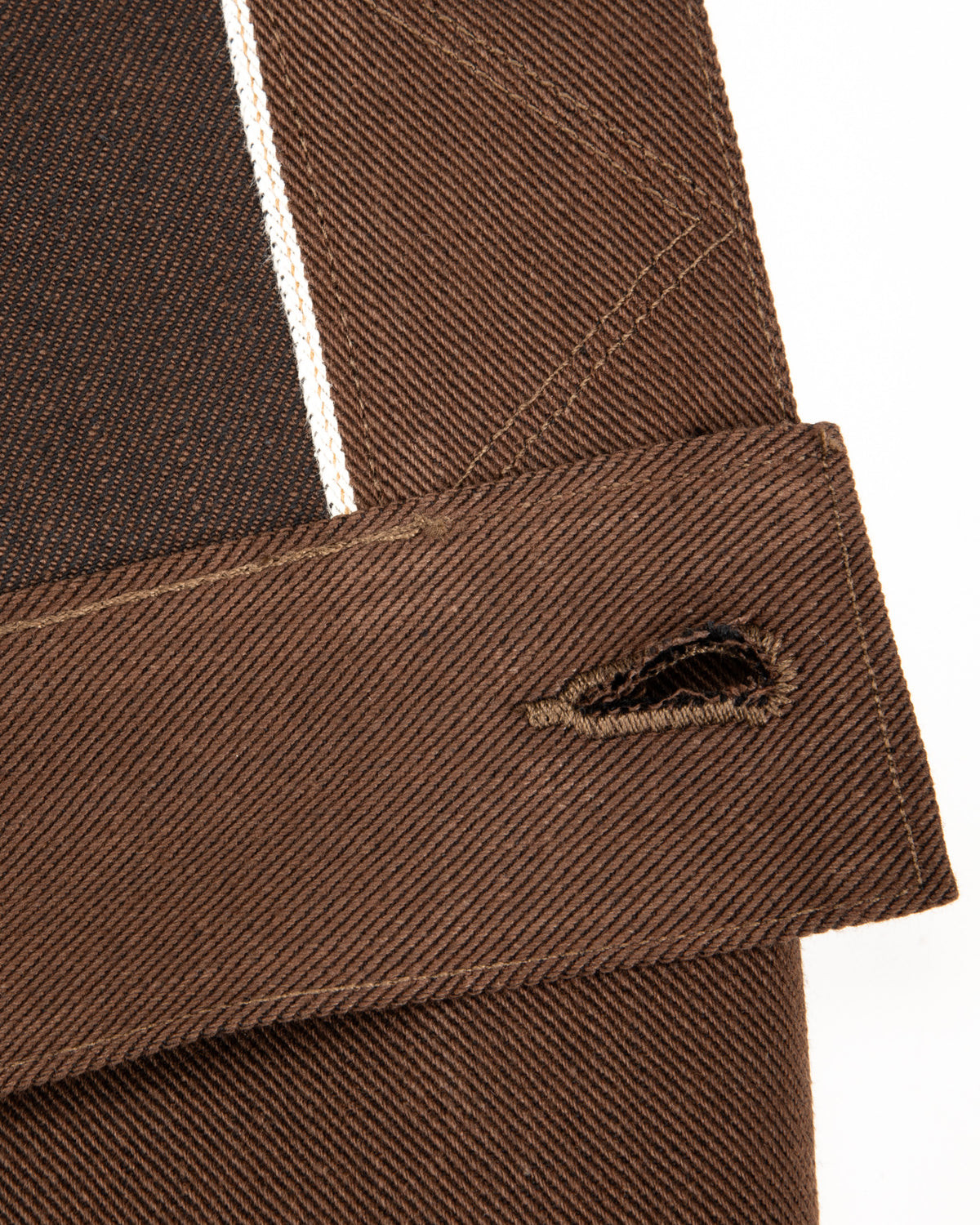 Freenote High Low Jacket - 15oz Dark Brown Denim - Standard & Strange