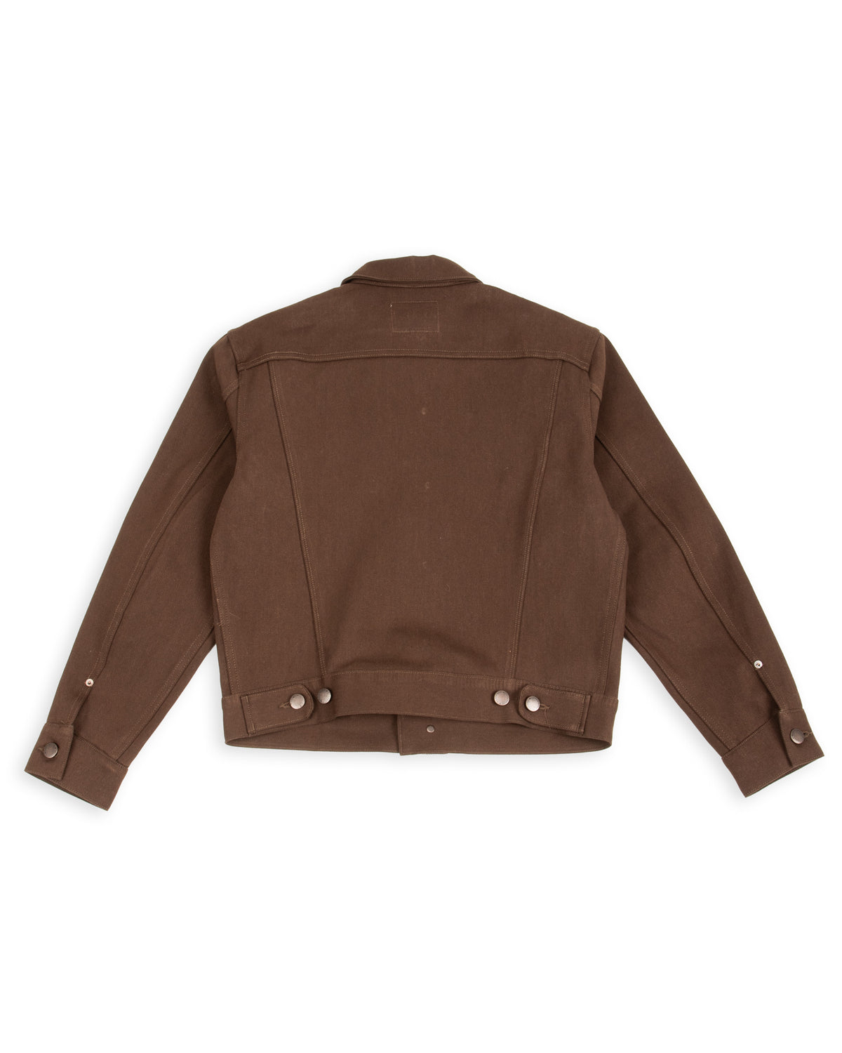 Freenote High Low Jacket - 15oz Dark Brown Denim - Standard & Strange