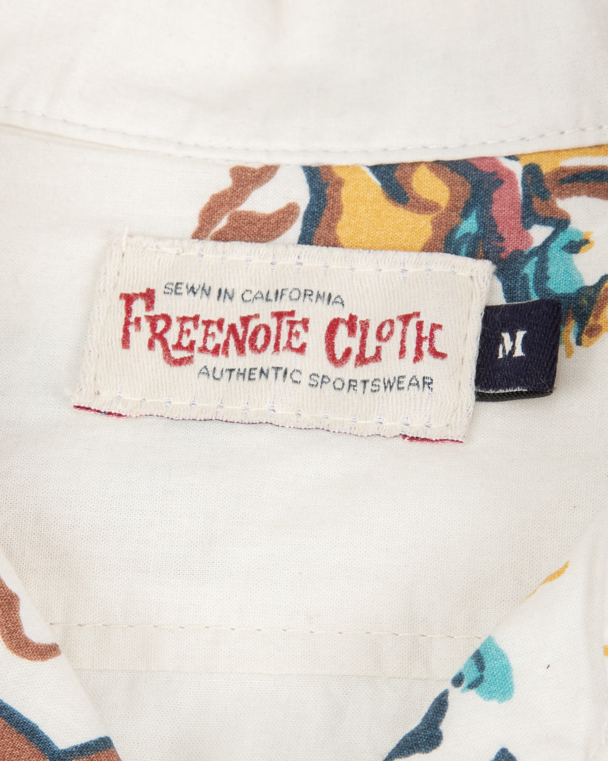 Freenote Hawaiian Shirt - Ecru Cowboy - Standard & Strange