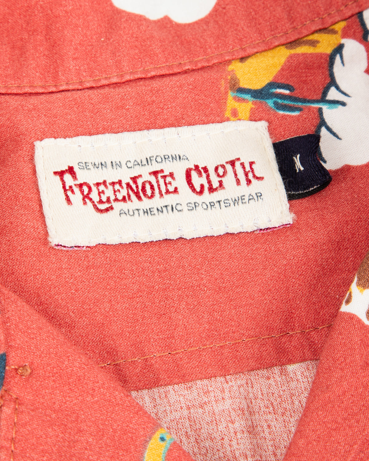 Freenote Hawaiian Shirt - Red Cowboy - Standard & Strange