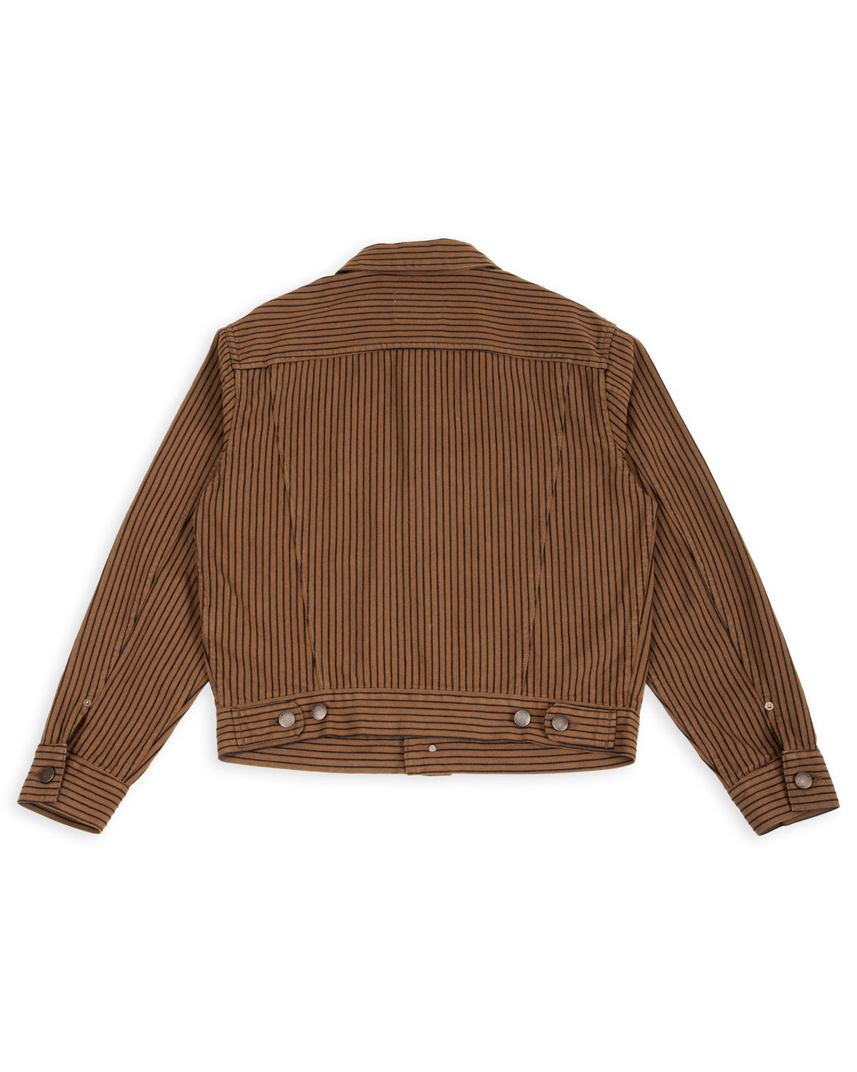 Freenote High Low Jacket - Brown Herringbone Dobby - Standard & Strange